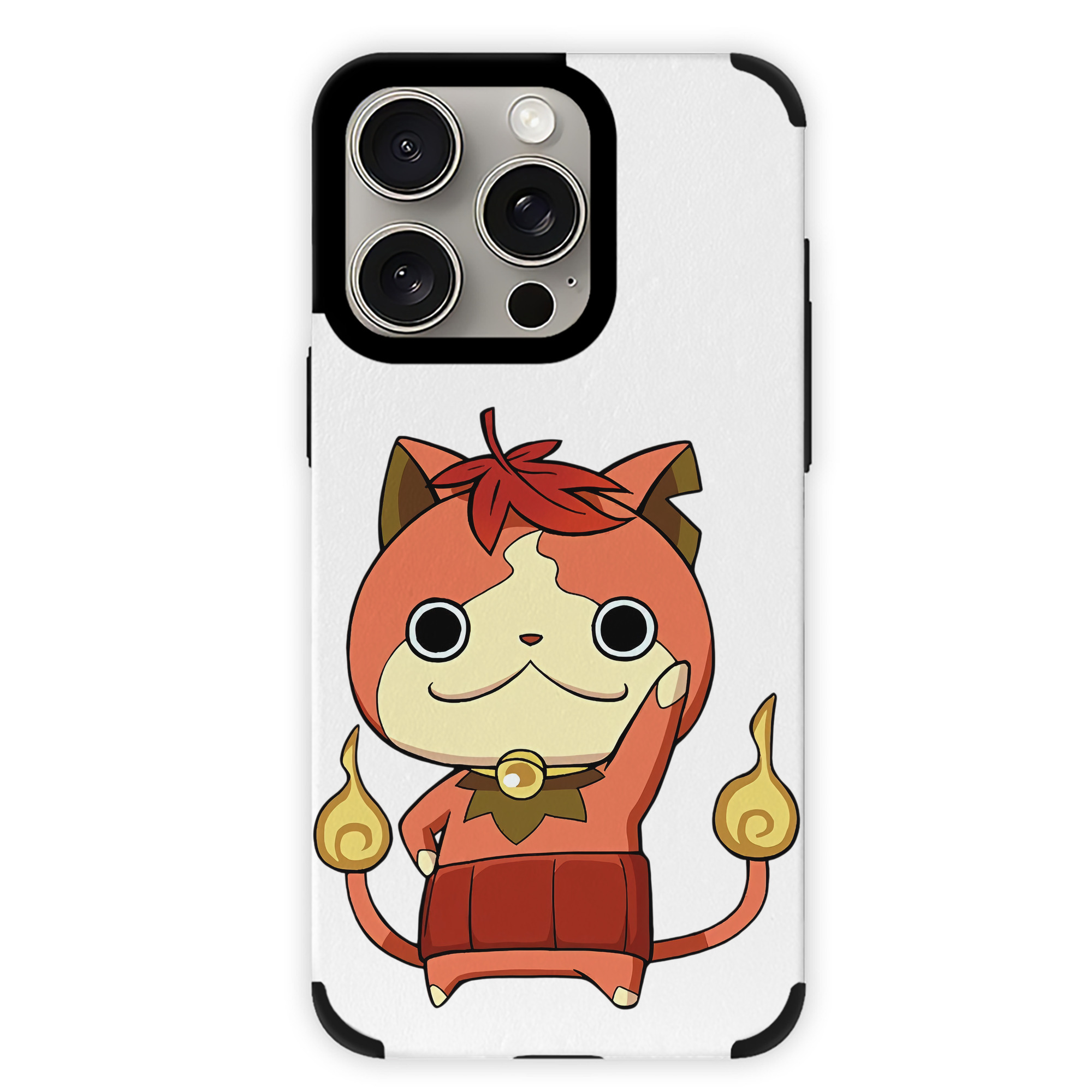 （画像用） 妖怪ウォッチ Yo-kai Watch 【iPhone15ProMax対応】 PUレザー スマホケース 耐衝撃＆黄変防止