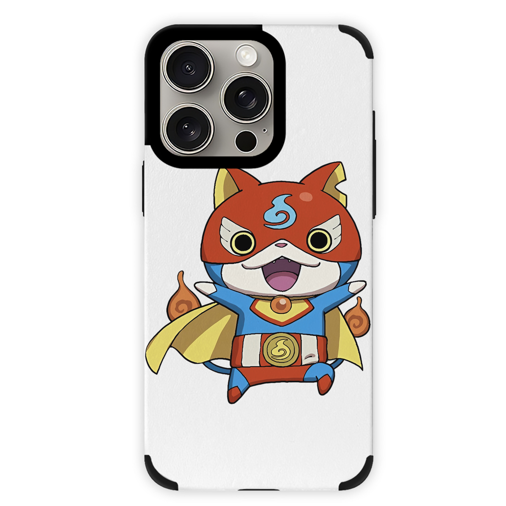 （画像用） 妖怪ウォッチ Yo-kai Watch 【iPhone15ProMax対応】 PUレザー スマホケース 耐衝撃＆黄変防止