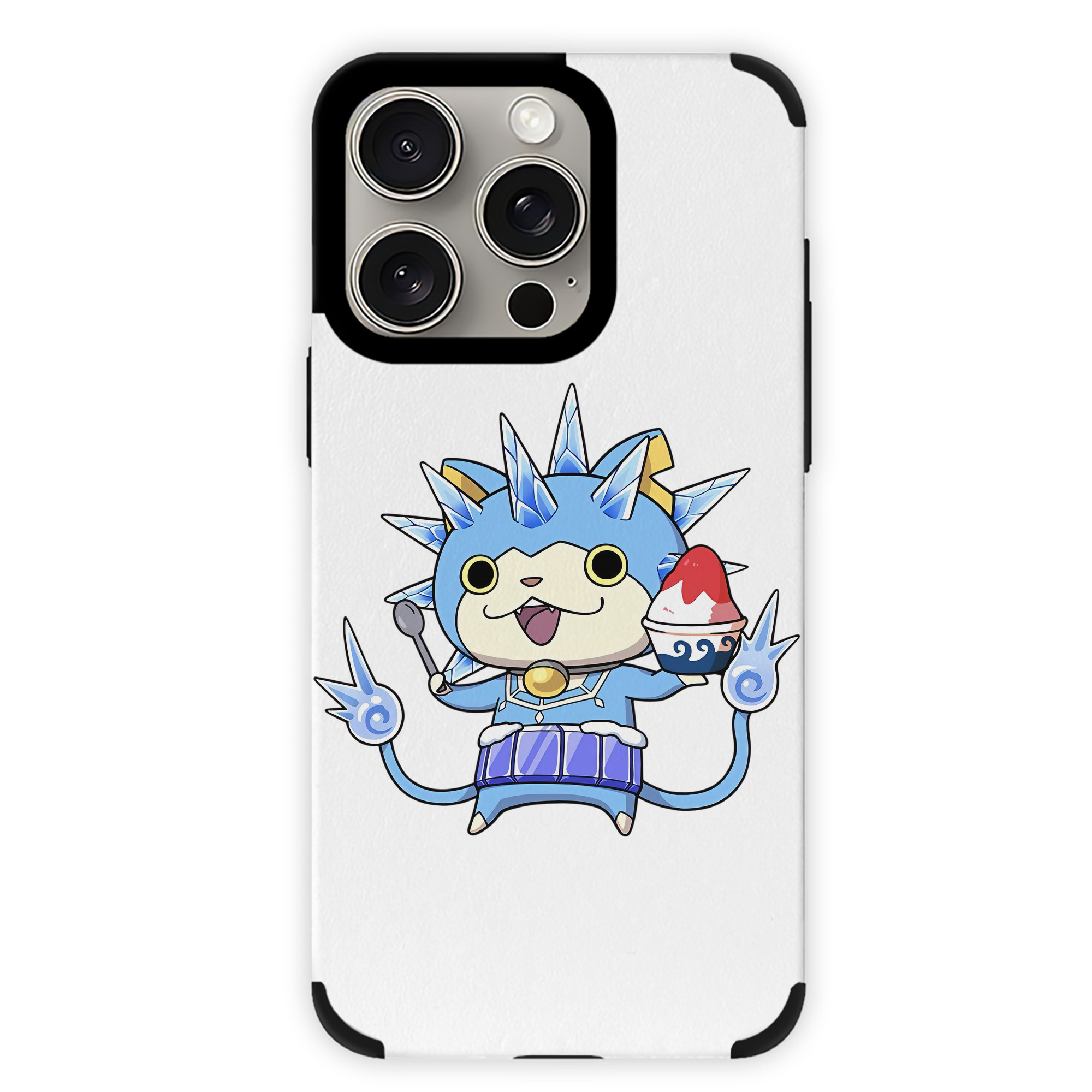 （画像用） 妖怪ウォッチ Yo-kai Watch 【iPhone15ProMax対応】 PUレザー スマホケース 耐衝撃＆黄変防止