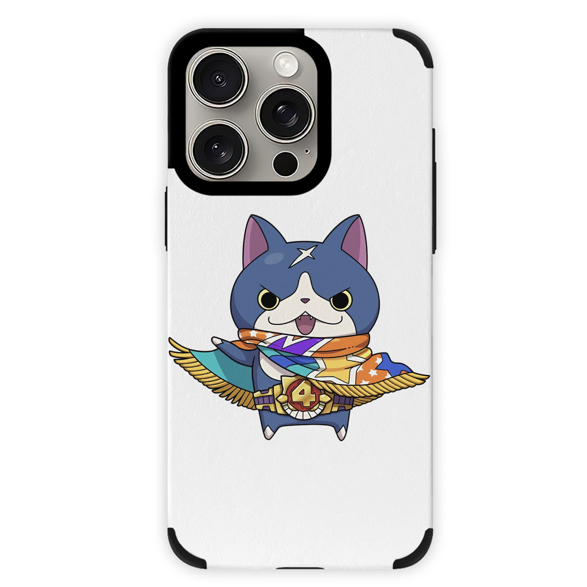 （画像用） 妖怪ウォッチ Yo-kai Watch 【iPhone15ProMax対応】 PUレザー スマホケース 耐衝撃＆黄変防止