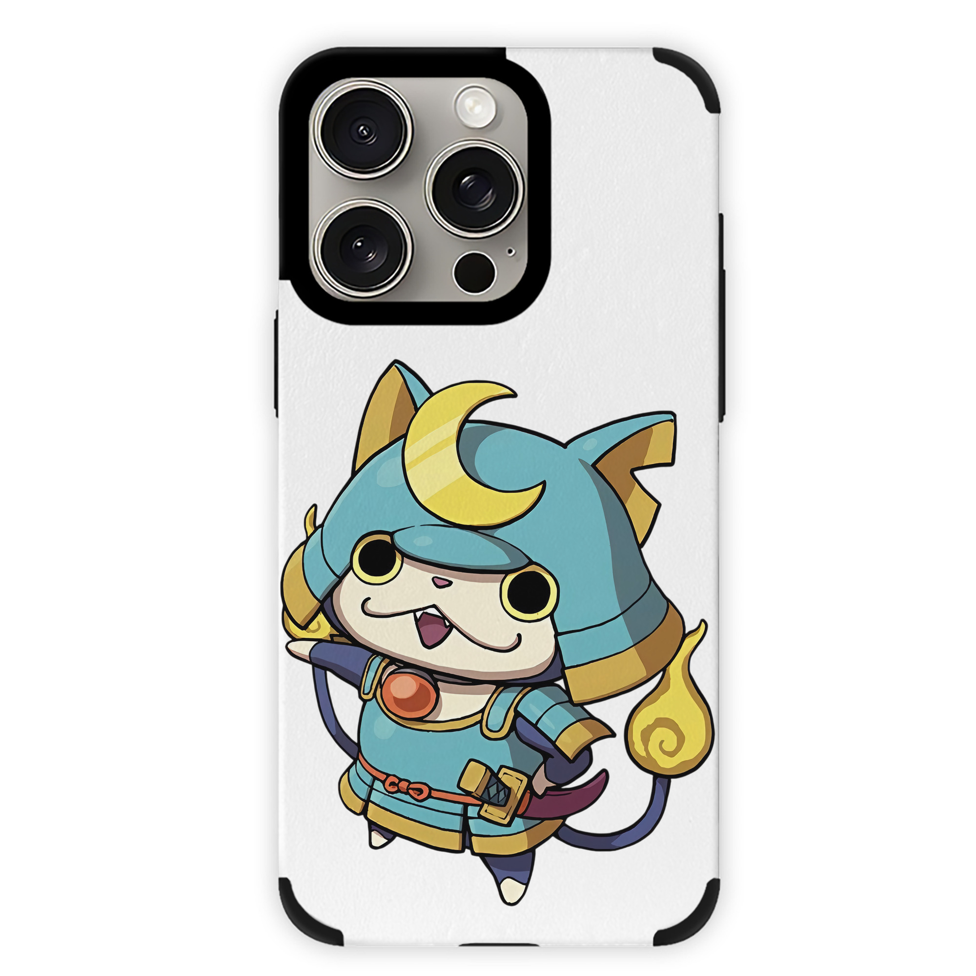 （画像用） 妖怪ウォッチ Yo-kai Watch 【iPhone15ProMax対応】 PUレザー スマホケース 耐衝撃＆黄変防止