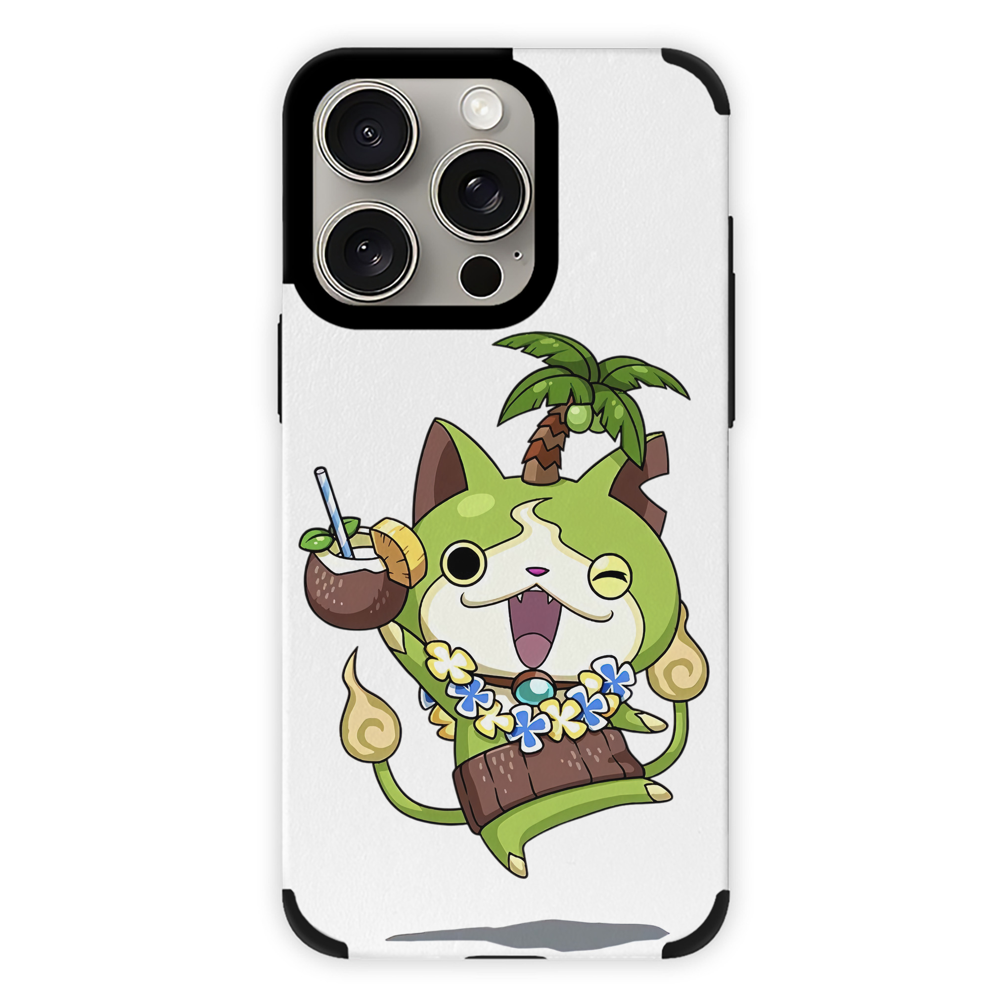 （画像用） 妖怪ウォッチ Yo-kai Watch 【iPhone15ProMax対応】 PUレザー スマホケース 耐衝撃＆黄変防止
