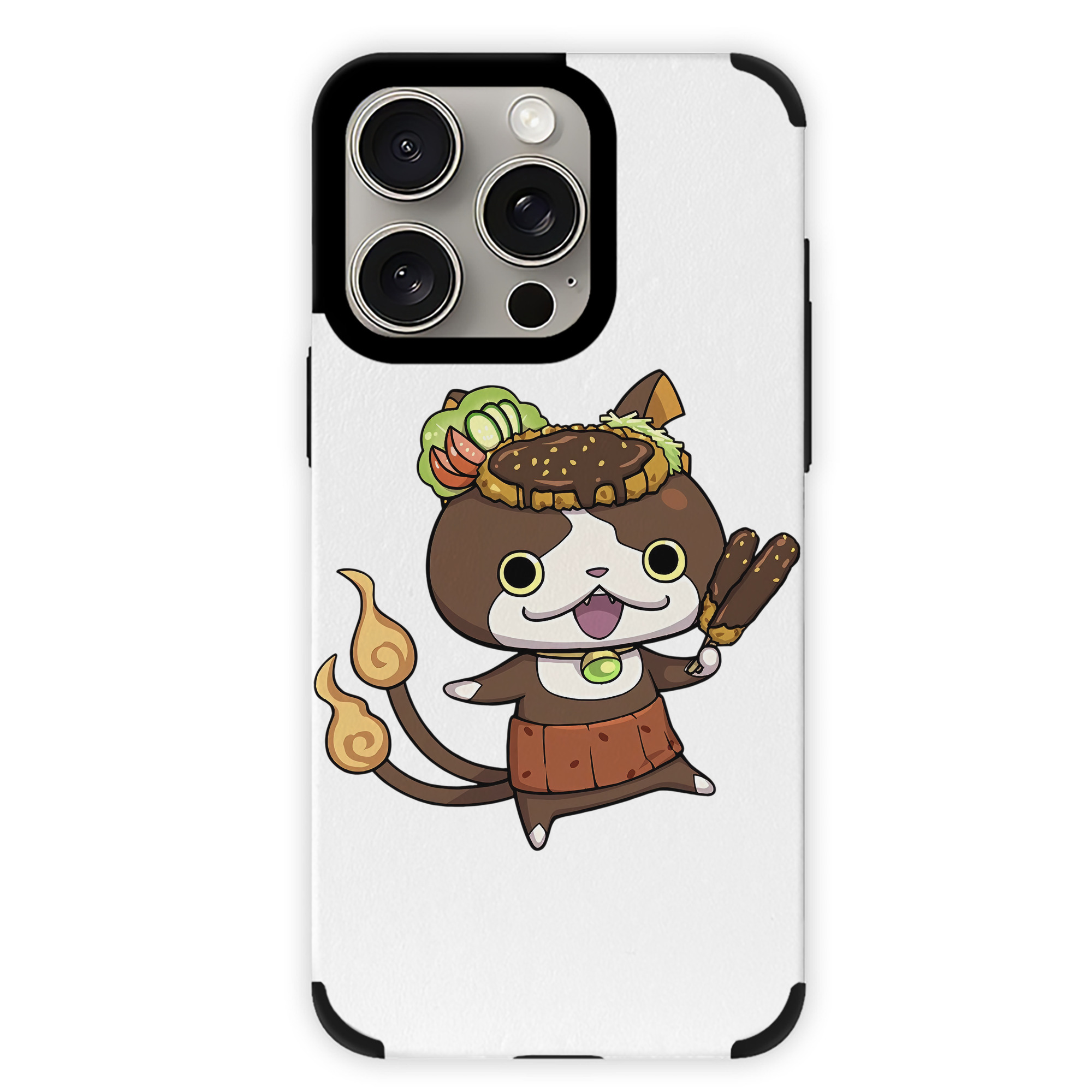 （画像用） 妖怪ウォッチ Yo-kai Watch 【iPhone15ProMax対応】 PUレザー スマホケース 耐衝撃＆黄変防止