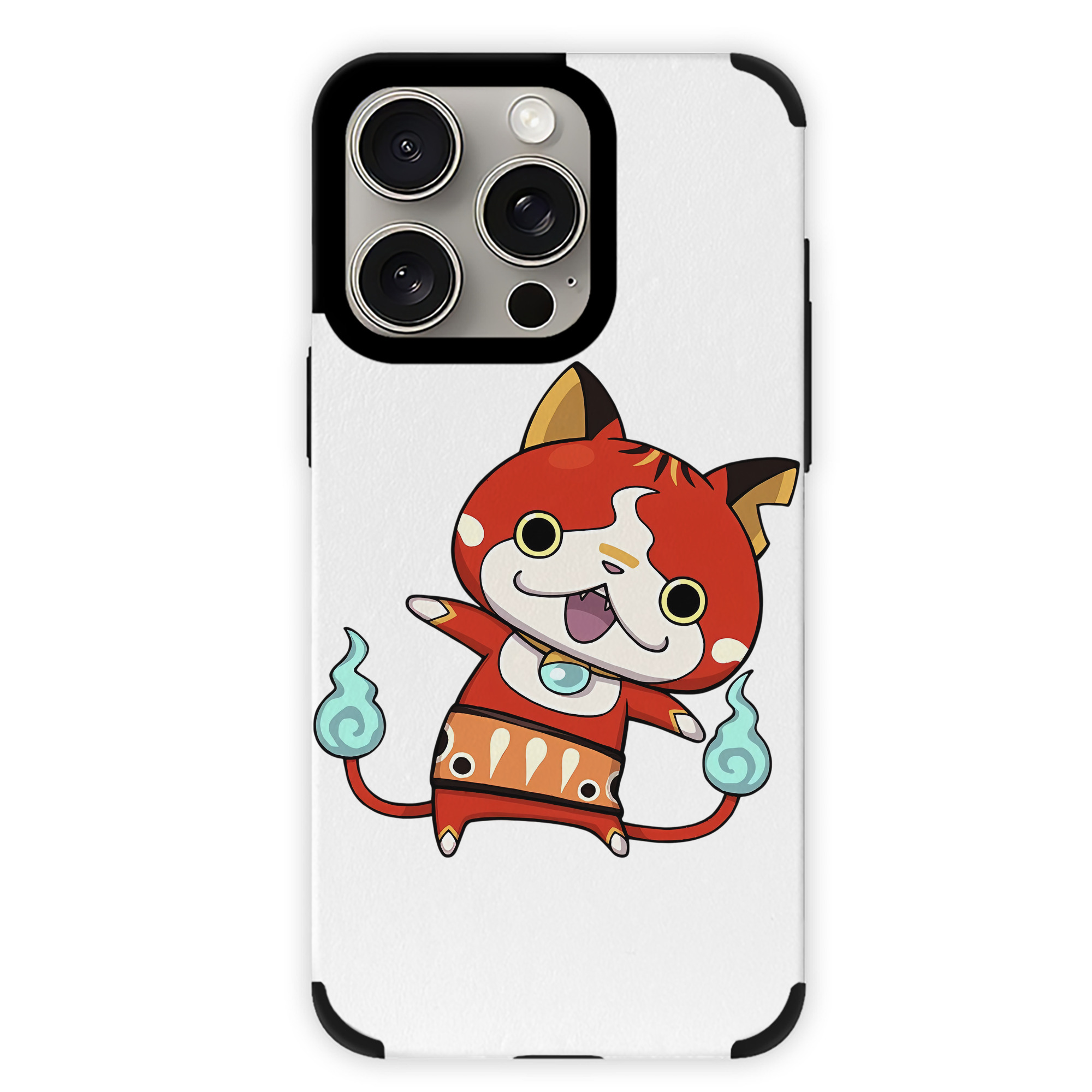 （画像用） 妖怪ウォッチ Yo-kai Watch 【iPhone15ProMax対応】 PUレザー スマホケース 耐衝撃＆黄変防止