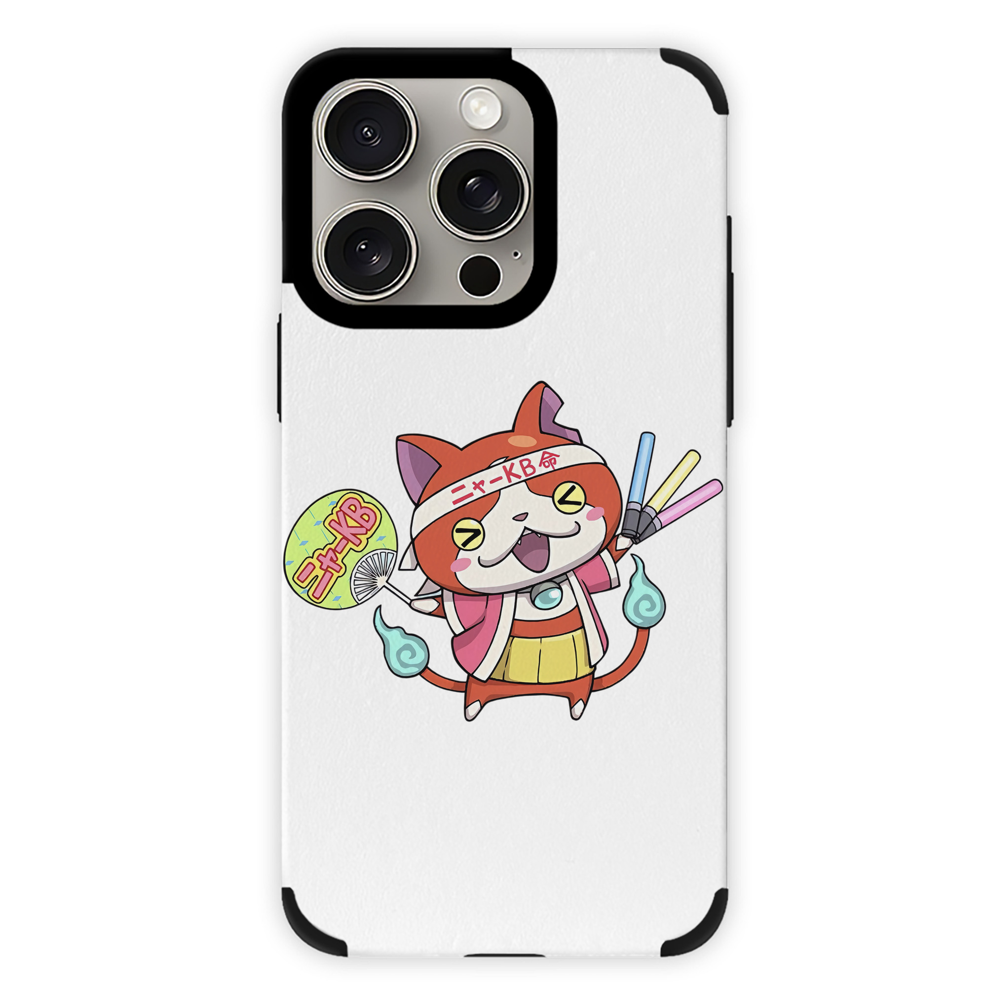 （画像用） 妖怪ウォッチ Yo-kai Watch 【iPhone15ProMax対応】 PUレザー スマホケース 耐衝撃＆黄変防止