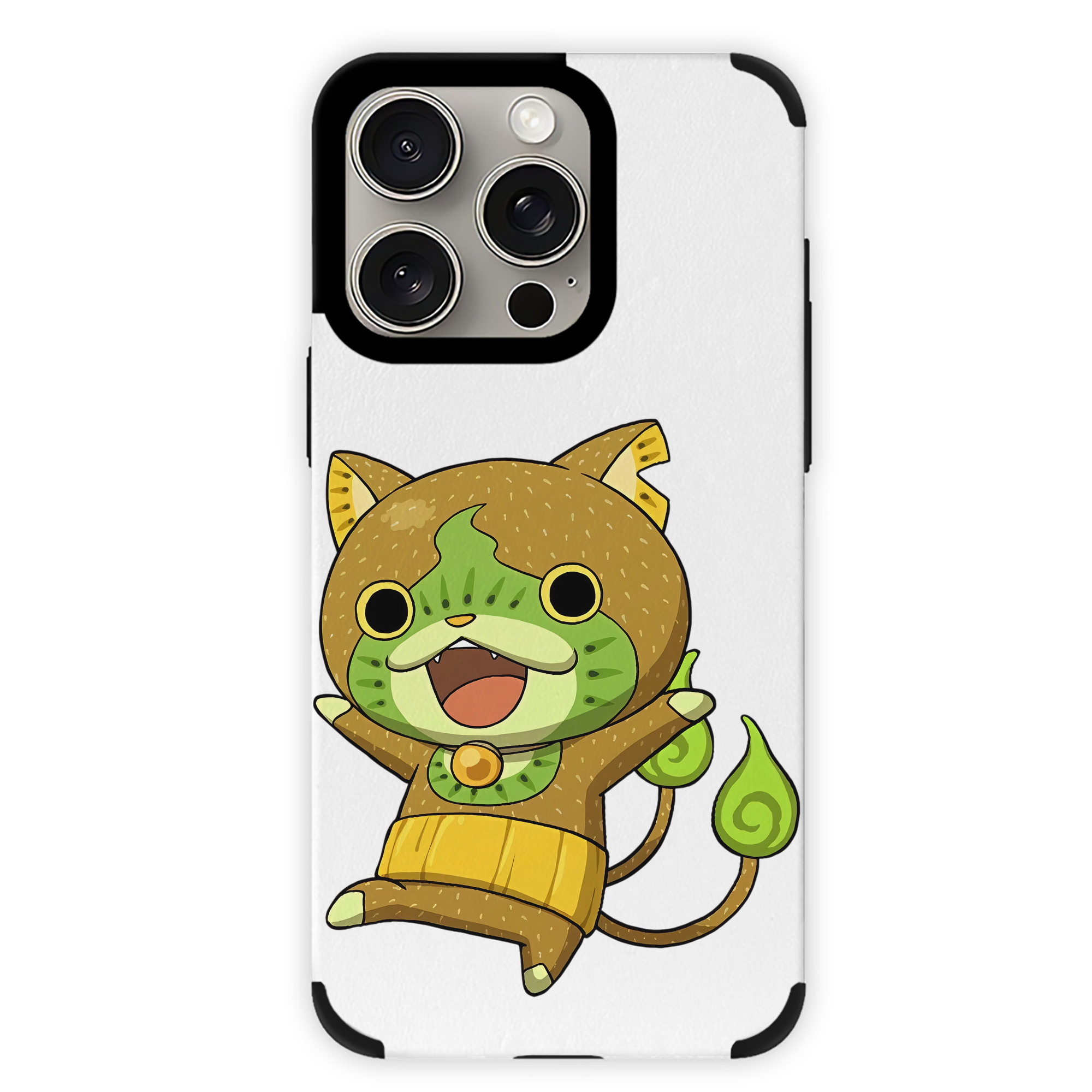 （画像用） 妖怪ウォッチ Yo-kai Watch 【iPhone15ProMax対応】 PUレザー スマホケース 耐衝撃＆黄変防止