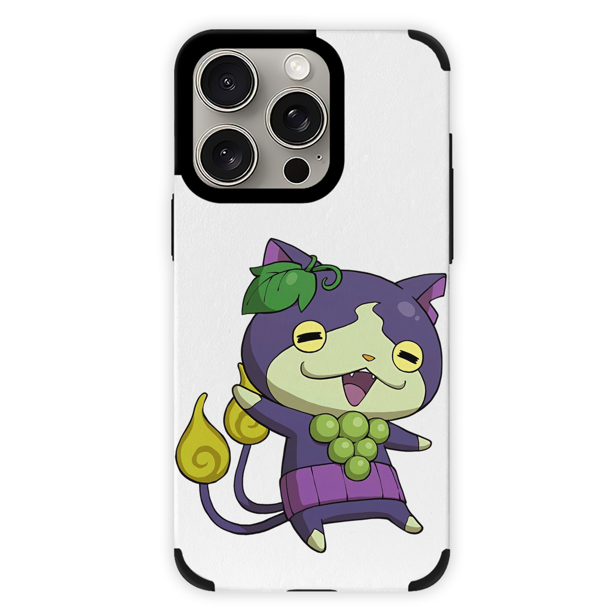 （画像用） 妖怪ウォッチ Yo-kai Watch 【iPhone15ProMax対応】 PUレザー スマホケース 耐衝撃＆黄変防止
