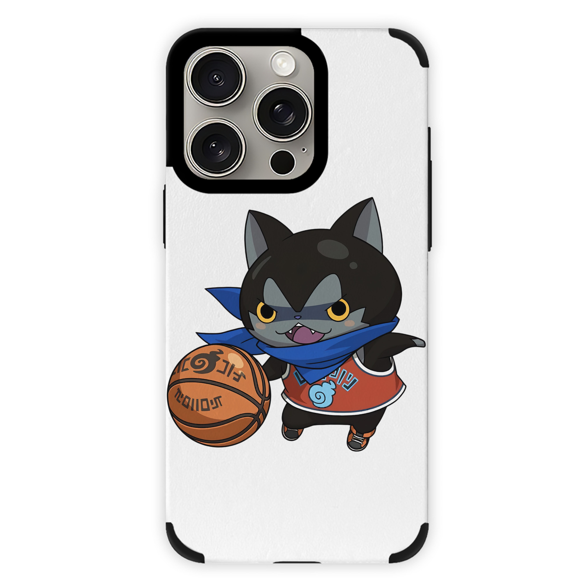 （画像用） 妖怪ウォッチ Yo-kai Watch 【iPhone15ProMax対応】 PUレザー スマホケース 耐衝撃＆黄変防止