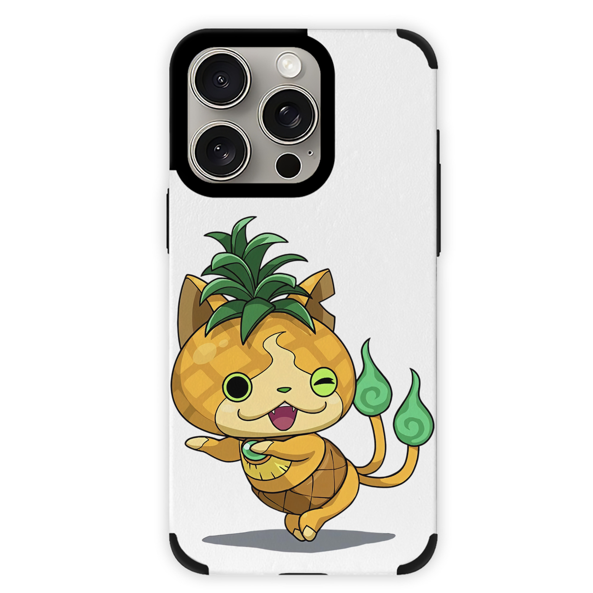 （画像用） 妖怪ウォッチ Yo-kai Watch 【iPhone15ProMax対応】 PUレザー スマホケース 耐衝撃＆黄変防止