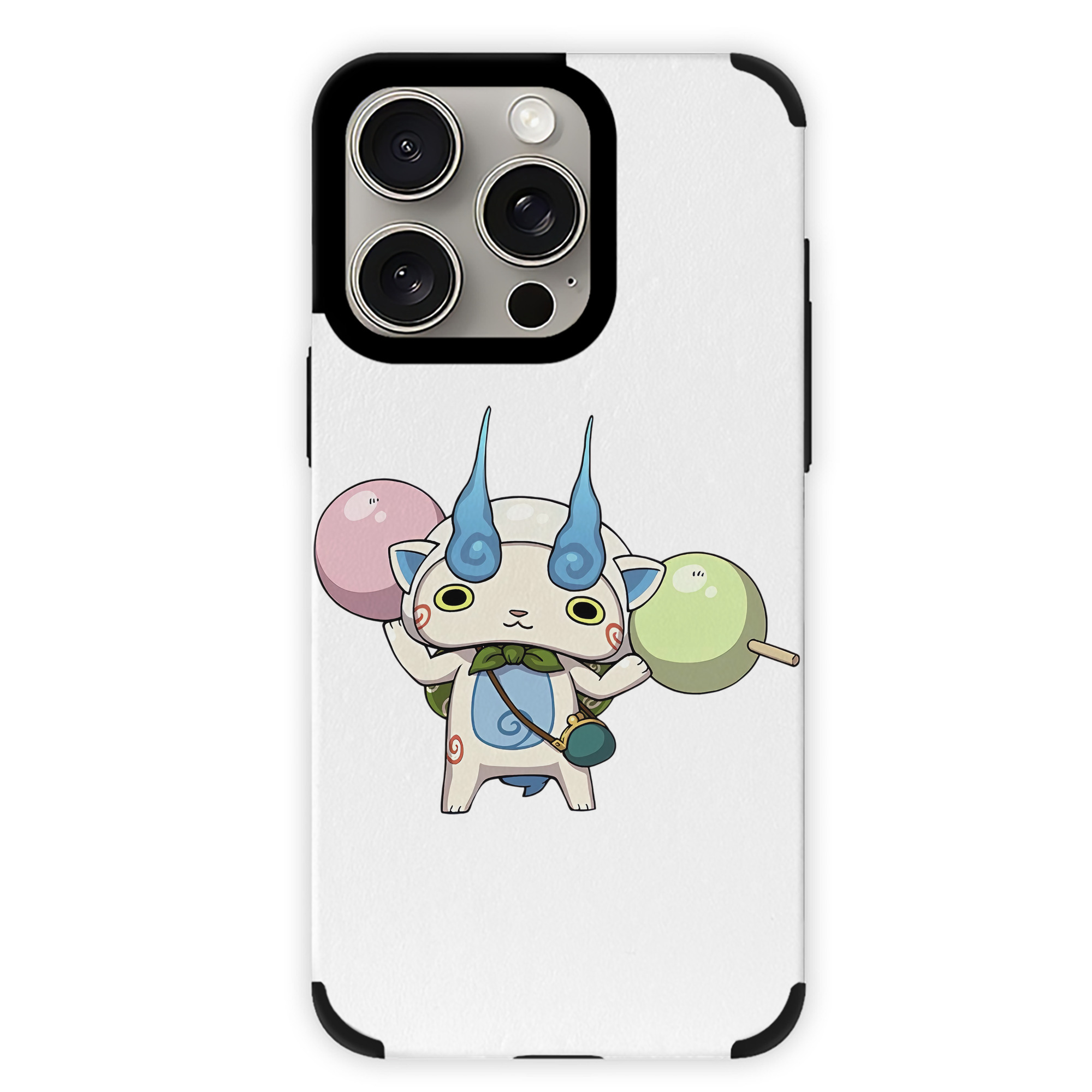 （画像用） 妖怪ウォッチ Yo-kai Watch 【iPhone15ProMax対応】 PUレザー スマホケース 耐衝撃＆黄変防止