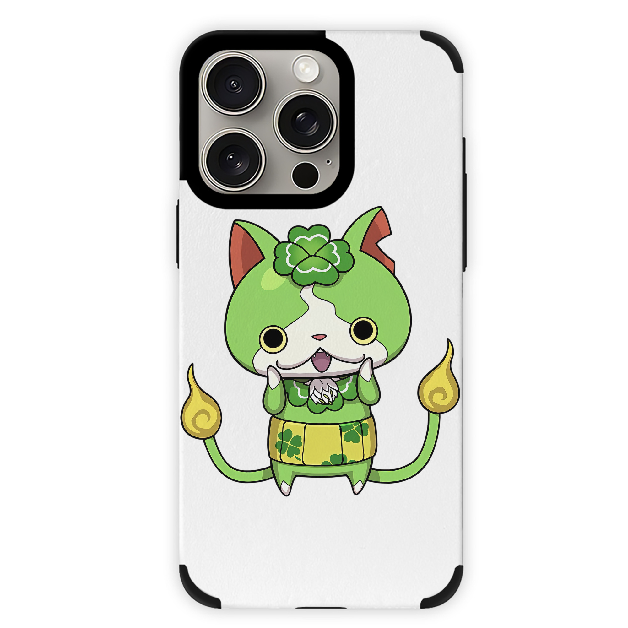 （画像用） 妖怪ウォッチ Yo-kai Watch 【iPhone15ProMax対応】 PUレザー スマホケース 耐衝撃＆黄変防止