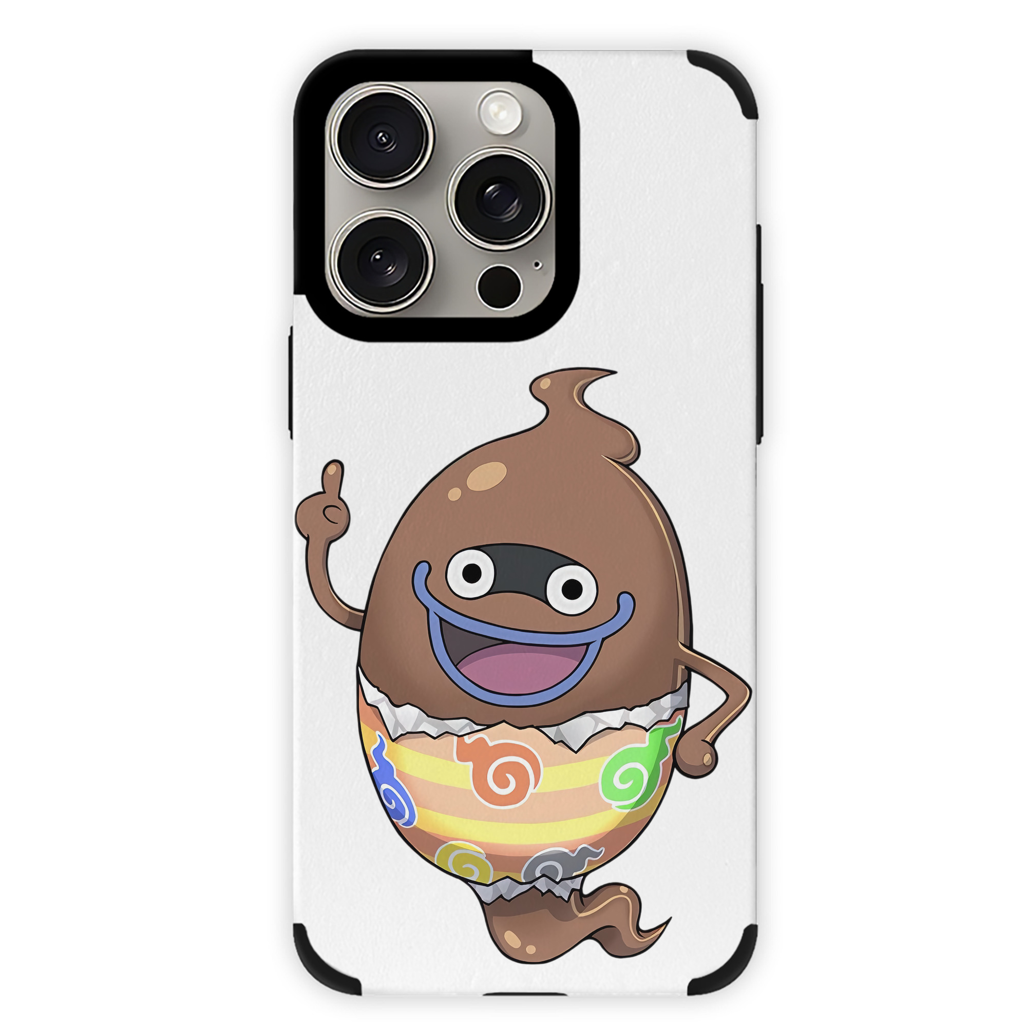 （画像用） 妖怪ウォッチ Yo-kai Watch 【iPhone15ProMax対応】 PUレザー スマホケース 耐衝撃＆黄変防止