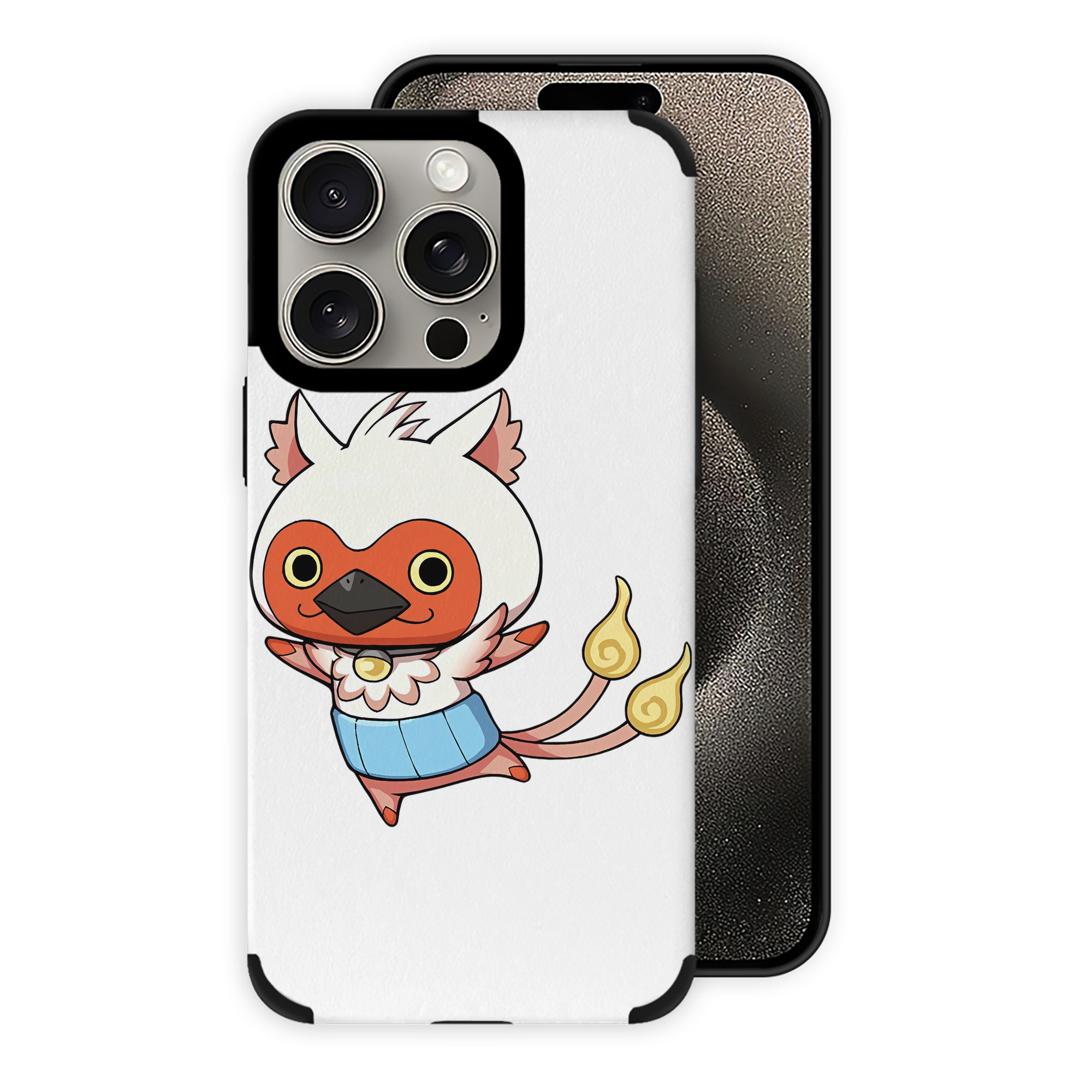 （画像用） 妖怪ウォッチ Yo-kai Watch 【iPhone15ProMax対応】 PUレザー スマホケース 耐衝撃＆黄変防止
