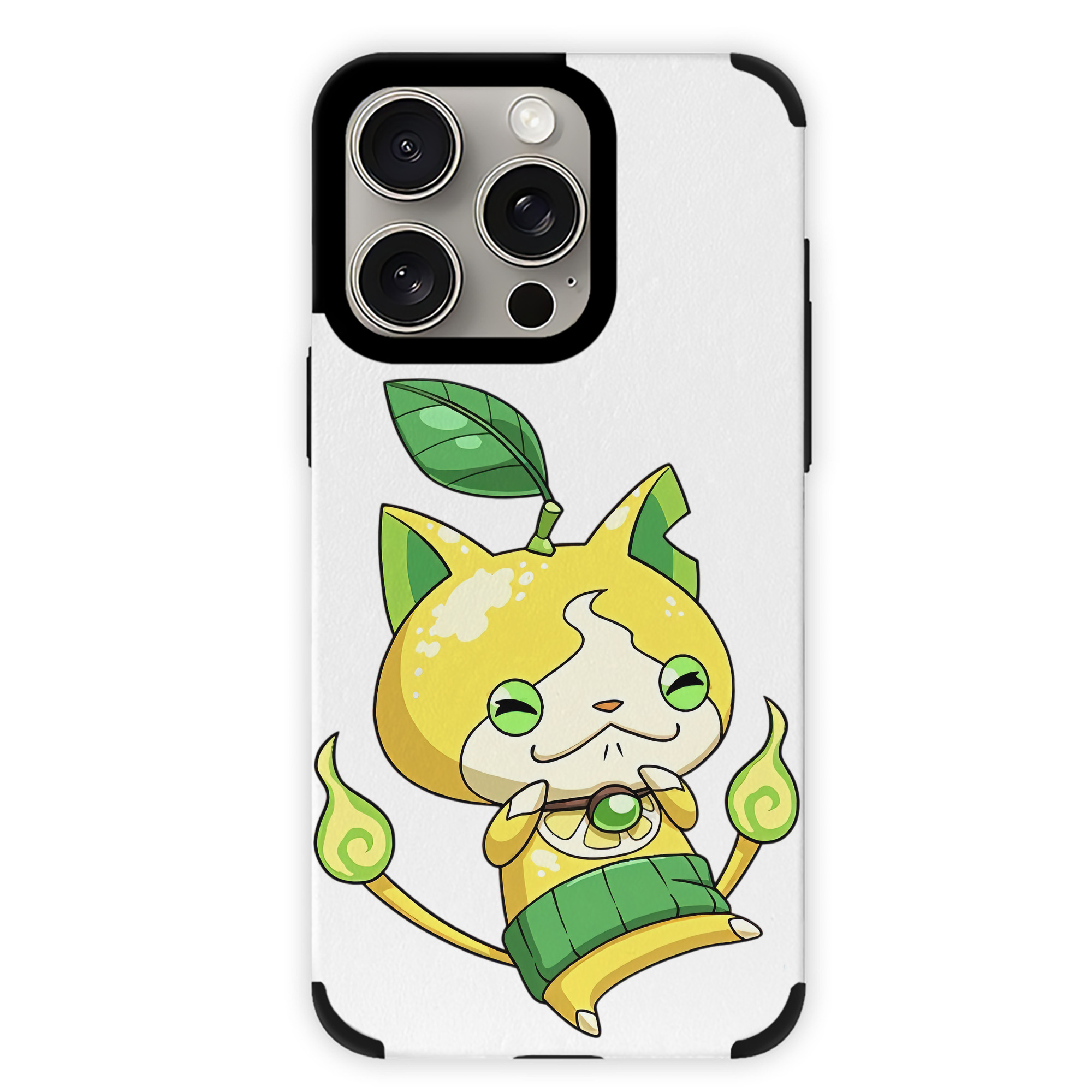 （画像用） 妖怪ウォッチ Yo-kai Watch 【iPhone15ProMax対応】 PUレザー スマホケース 耐衝撃＆黄変防止