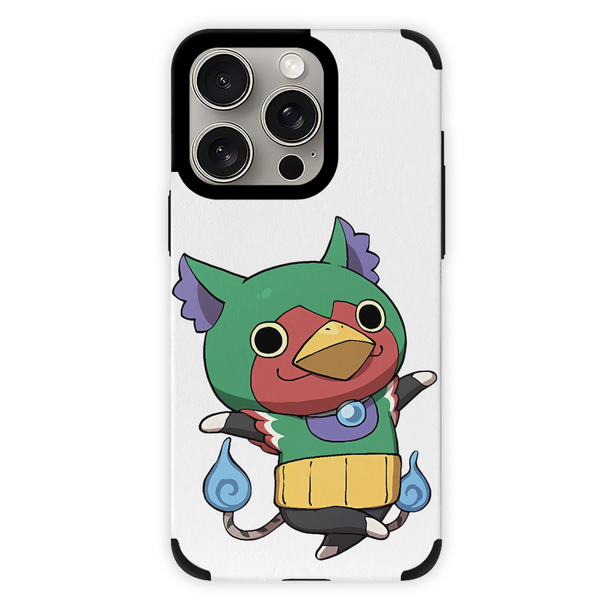（画像用） 妖怪ウォッチ Yo-kai Watch 【iPhone15ProMax対応】 PUレザー スマホケース 耐衝撃＆黄変防止