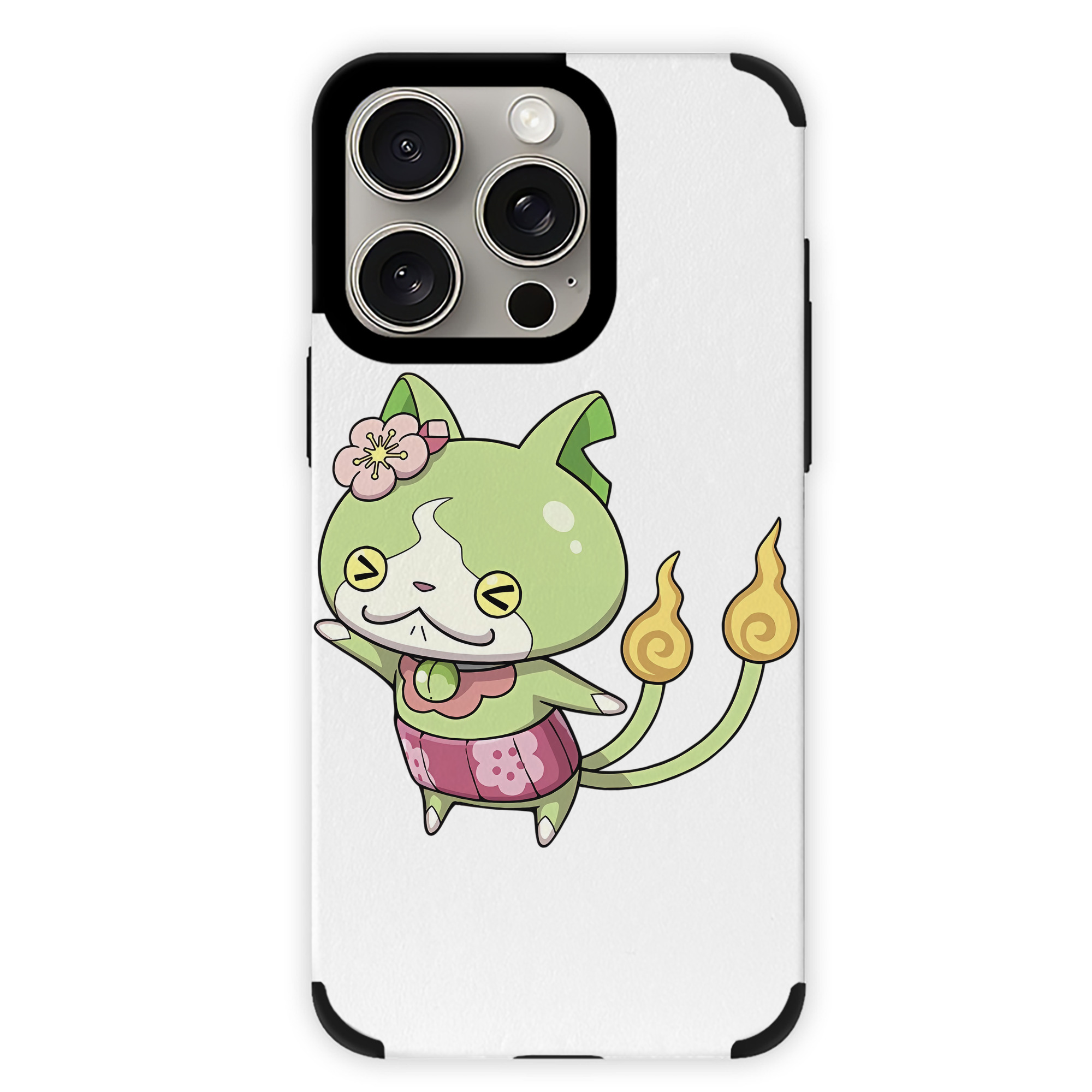 （画像用） 妖怪ウォッチ Yo-kai Watch 【iPhone15ProMax対応】 PUレザー スマホケース 耐衝撃＆黄変防止