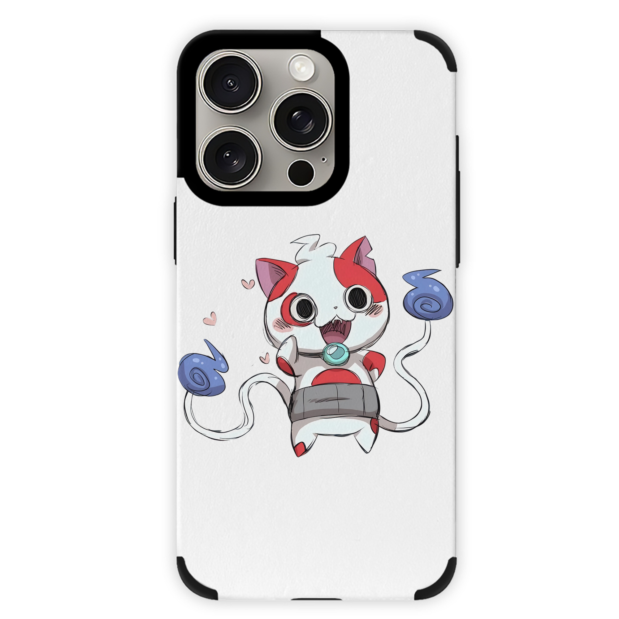 （画像用） 妖怪ウォッチ Yo-kai Watch 【iPhone15ProMax対応】 PUレザー スマホケース 耐衝撃＆黄変防止