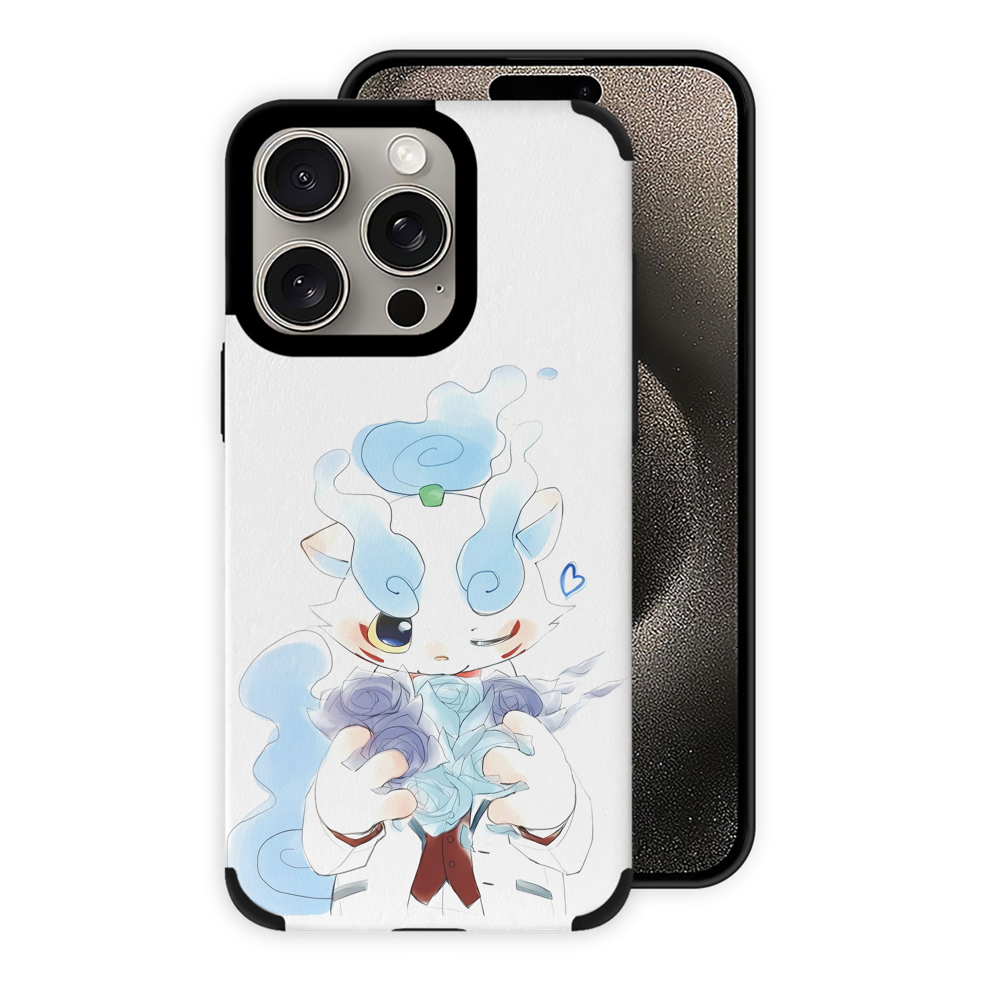 （画像用） 妖怪ウォッチ Yo-kai Watch 【iPhone15ProMax対応】 PUレザー スマホケース 耐衝撃＆黄変防止