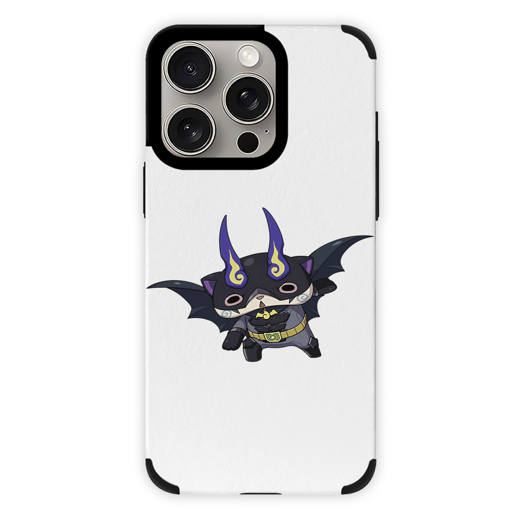 （画像用） 妖怪ウォッチ Yo-kai Watch 【iPhone15ProMax対応】 PUレザー スマホケース 耐衝撃＆黄変防止