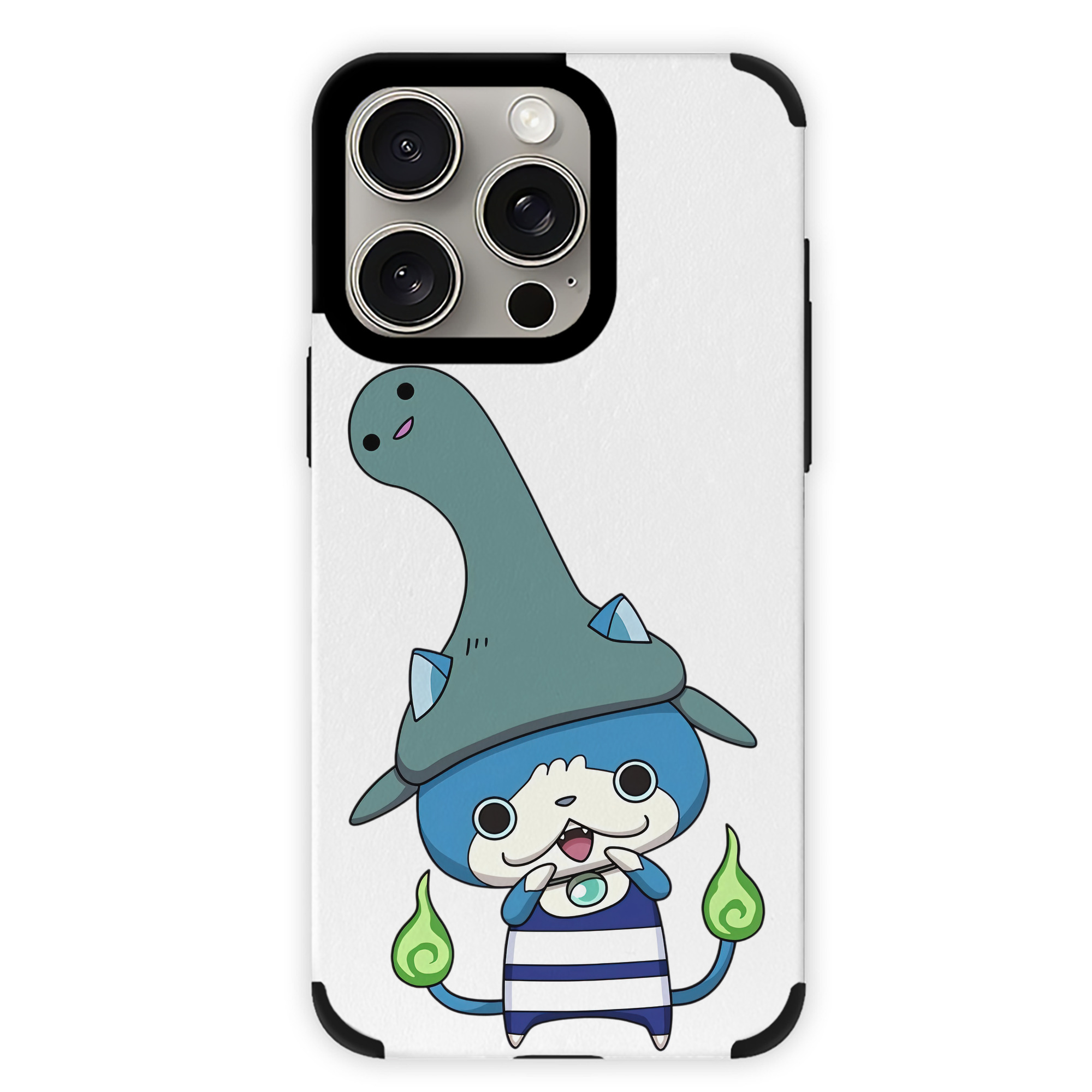 （画像用） 妖怪ウォッチ Yo-kai Watch 【iPhone15ProMax対応】 PUレザー スマホケース 耐衝撃＆黄変防止