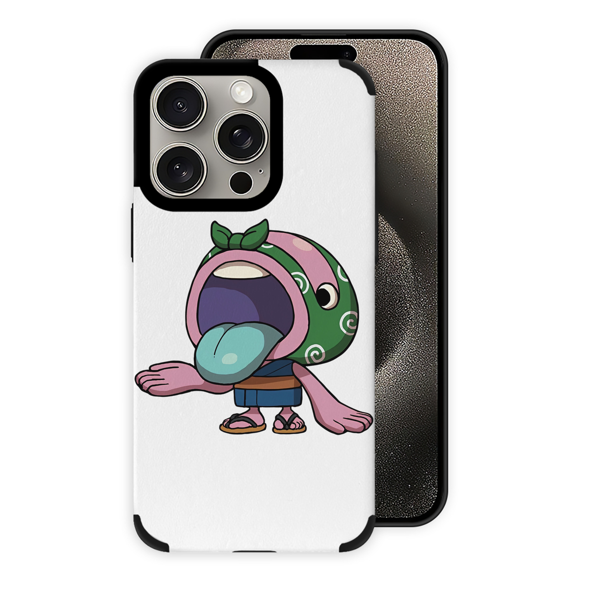 （画像用） 妖怪ウォッチ Yo-kai Watch 【iPhone15ProMax対応】 PUレザー スマホケース 耐衝撃＆黄変防止