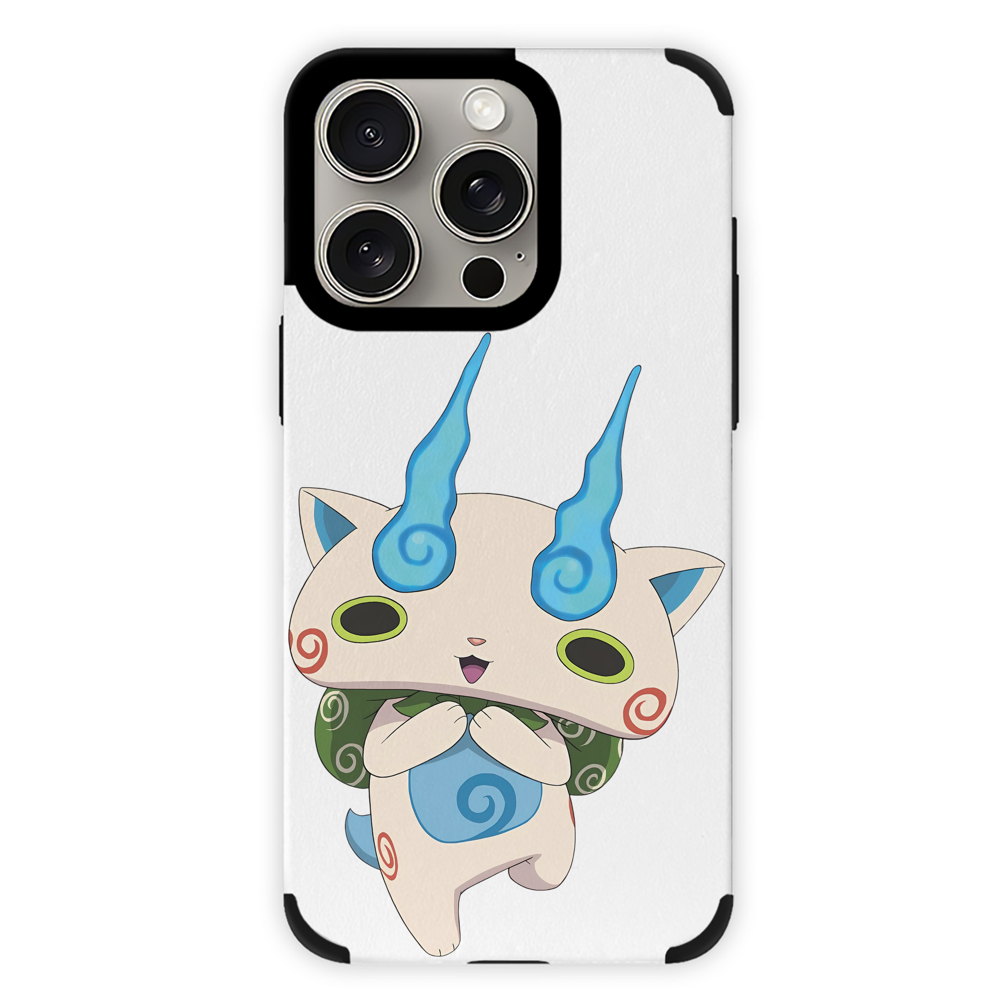 （画像用） 妖怪ウォッチ Yo-kai Watch 【iPhone15ProMax対応】 PUレザー スマホケース 耐衝撃＆黄変防止