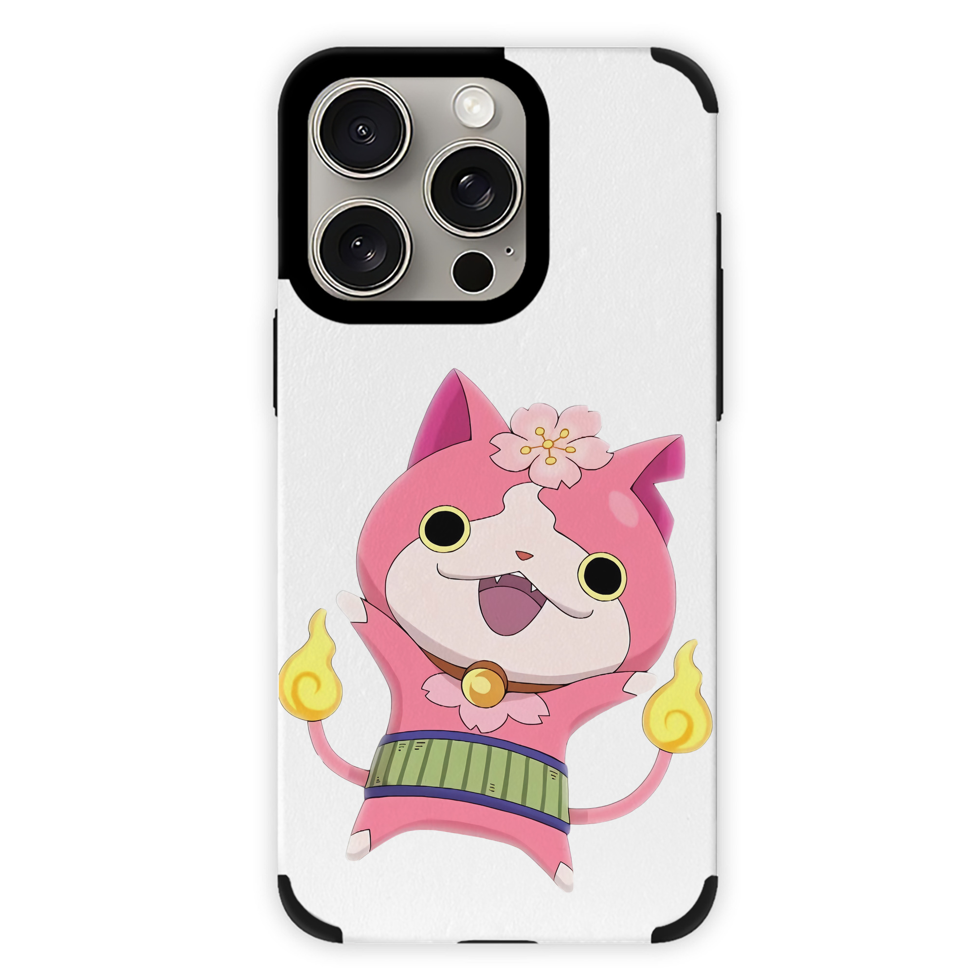 （画像用） 妖怪ウォッチ Yo-kai Watch 【iPhone15ProMax対応】 PUレザー スマホケース 耐衝撃＆黄変防止