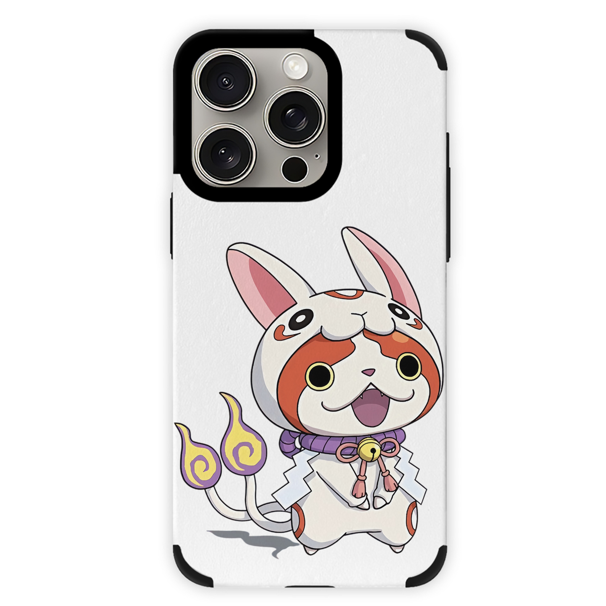（画像用） 妖怪ウォッチ Yo-kai Watch 【iPhone15ProMax対応】 PUレザー スマホケース 耐衝撃＆黄変防止