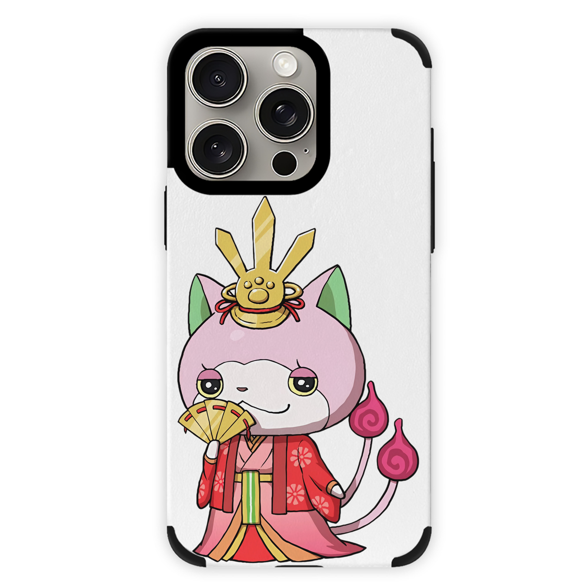 （画像用） 妖怪ウォッチ Yo-kai Watch 【iPhone15ProMax対応】 PUレザー スマホケース 耐衝撃＆黄変防止