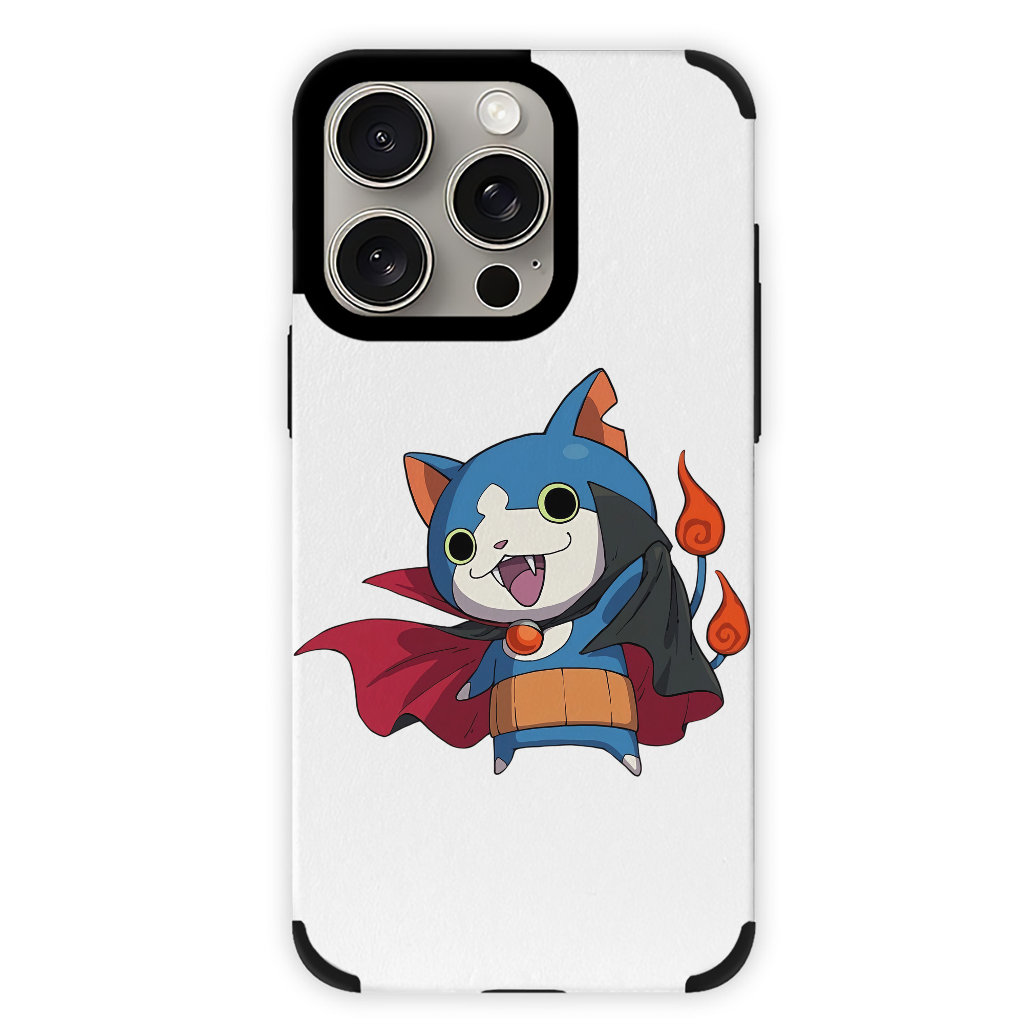 （画像用） 妖怪ウォッチ Yo-kai Watch 【iPhone15ProMax対応】 PUレザー スマホケース 耐衝撃＆黄変防止
