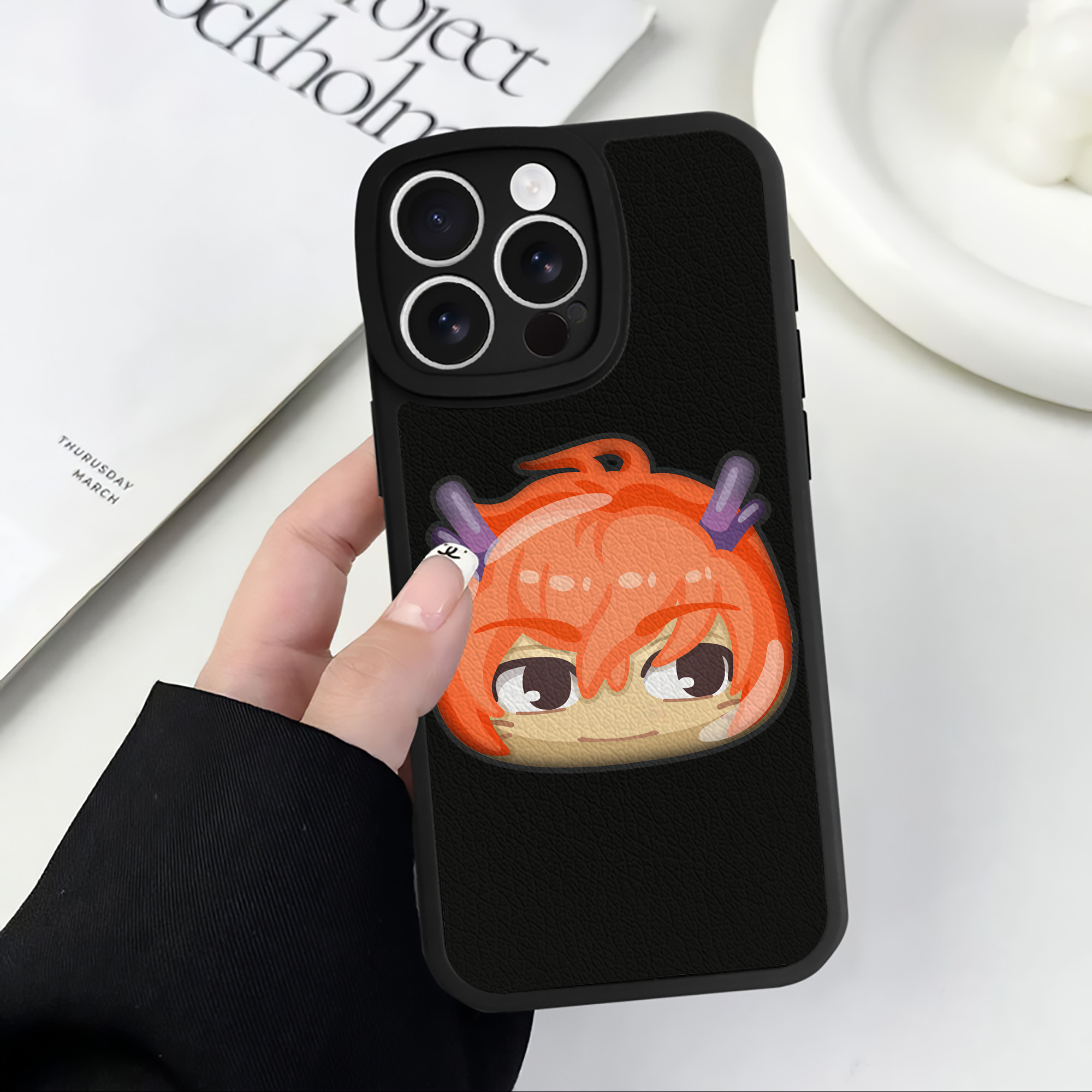 妖怪ウォッチ Yo-kai Watch 【iPhone 16シリーズ対応】シリコンスマホケース（レザー調） 材質：シリコン