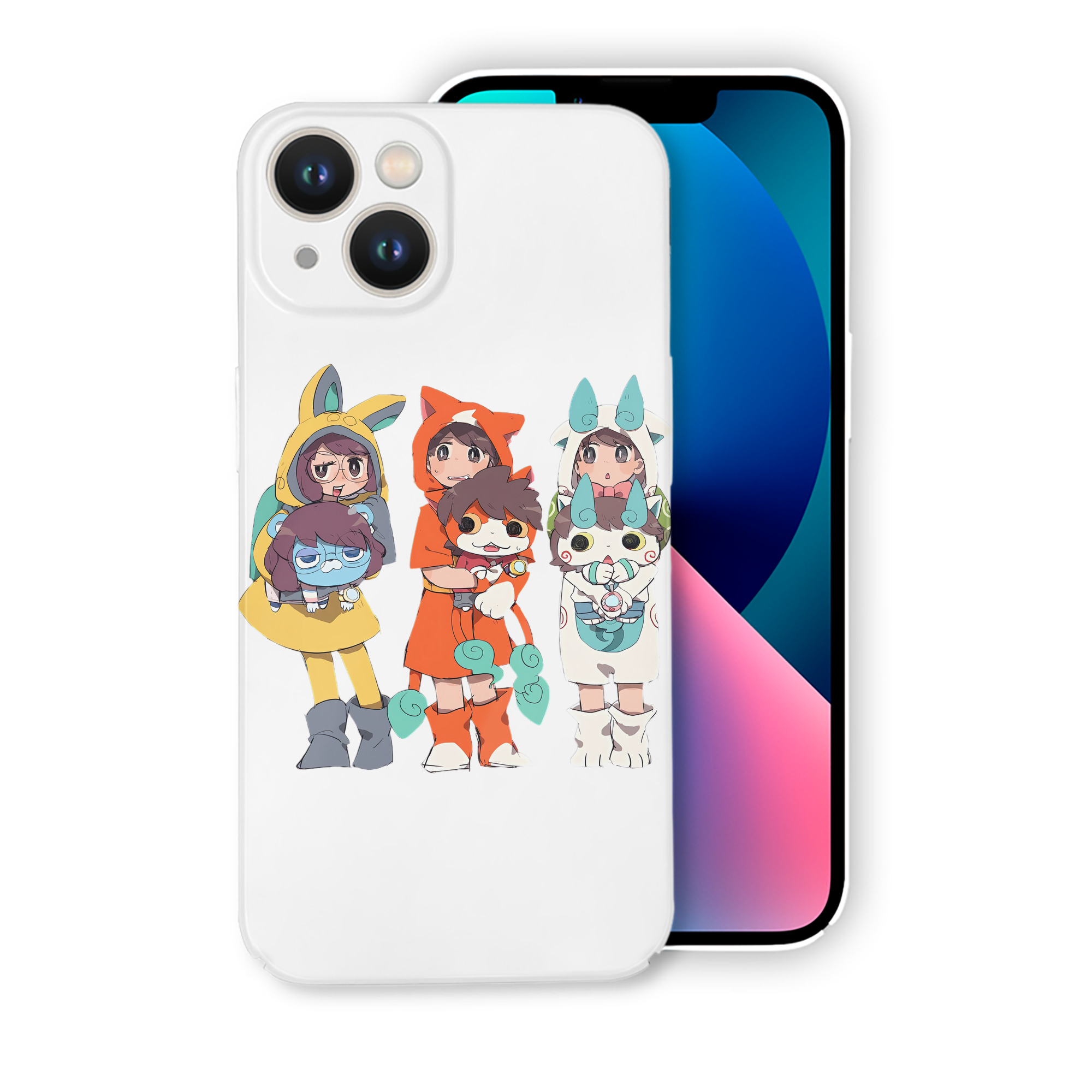 （画像用） 妖怪ウォッチ Yo-kai Watch 【iPhone 14シリーズ対応】ハードケース