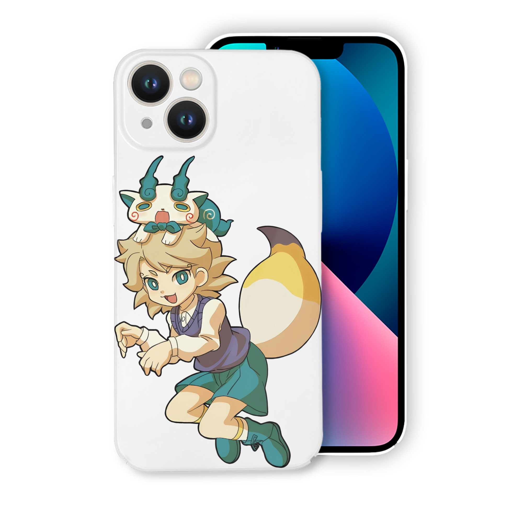 （画像用） 妖怪ウォッチ Yo-kai Watch 【iPhone 14シリーズ対応】ハードケース