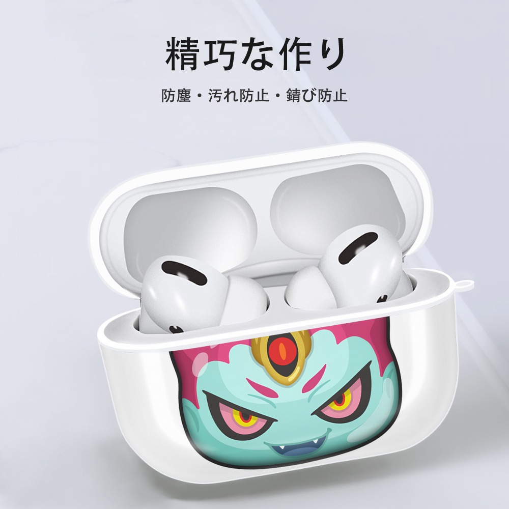 妖怪ウォッチ Yo-kai Watch 【AirPods Pro用】ハードシェル保護ケース 耐衝撃・防指紋・カラビナ付き商品仕様