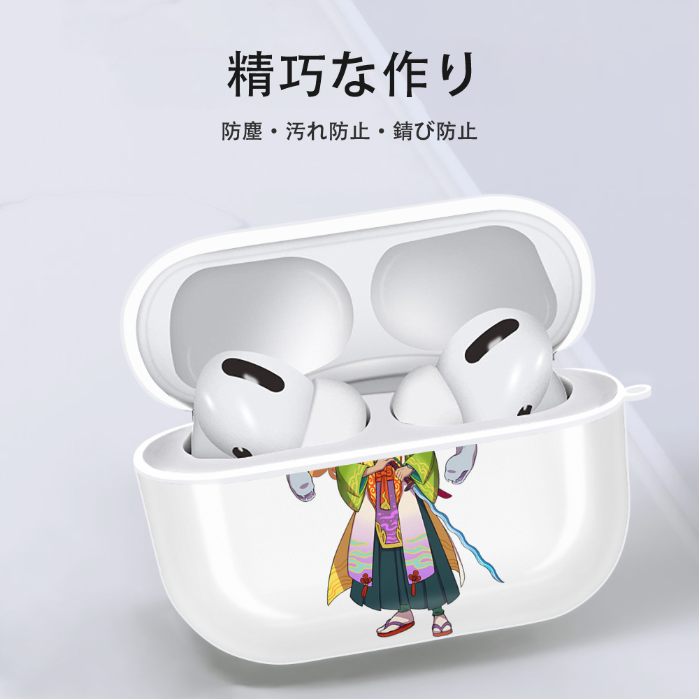 妖怪ウォッチ Yo-kai Watch 【AirPods Pro用】ハードシェル保護ケース 耐衝撃・防指紋・カラビナ付き商品仕様