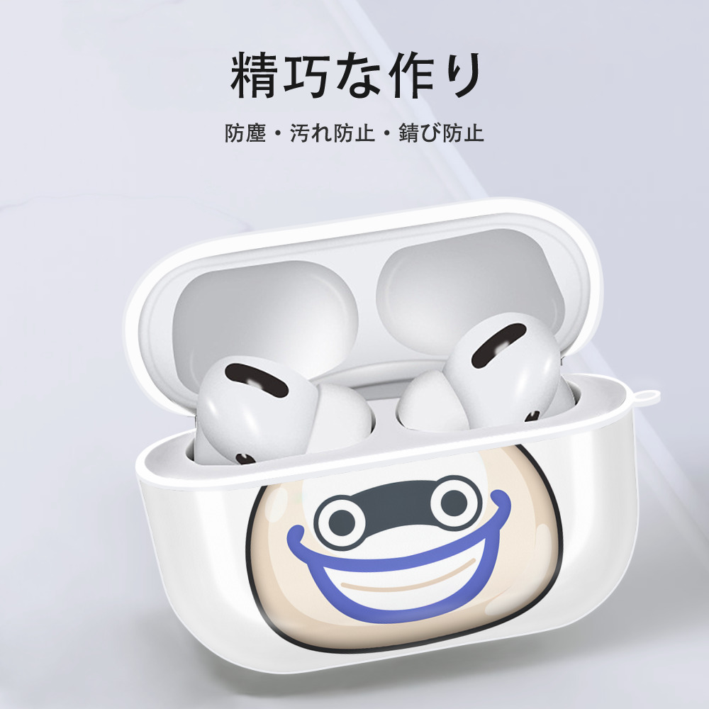 妖怪ウォッチ Yo-kai Watch 【AirPods Pro用】ハードシェル保護ケース 耐衝撃・防指紋・カラビナ付き商品仕様