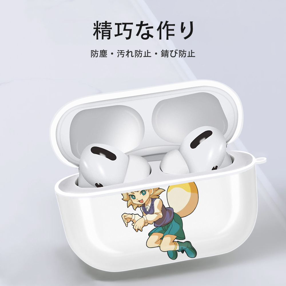 妖怪ウォッチ Yo-kai Watch 【AirPods Pro用】ハードシェル保護ケース 耐衝撃・防指紋・カラビナ付き商品仕様