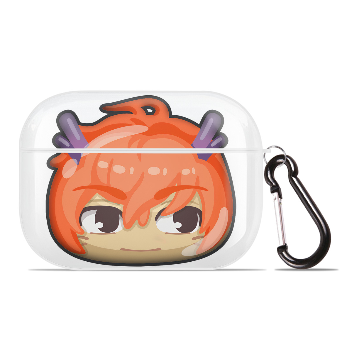 （画像用） 妖怪ウォッチ Yo-kai Watch 【AirPods Pro用】ハードシェル保護ケース 耐衝撃・防指紋・カラビナ付き商品仕様