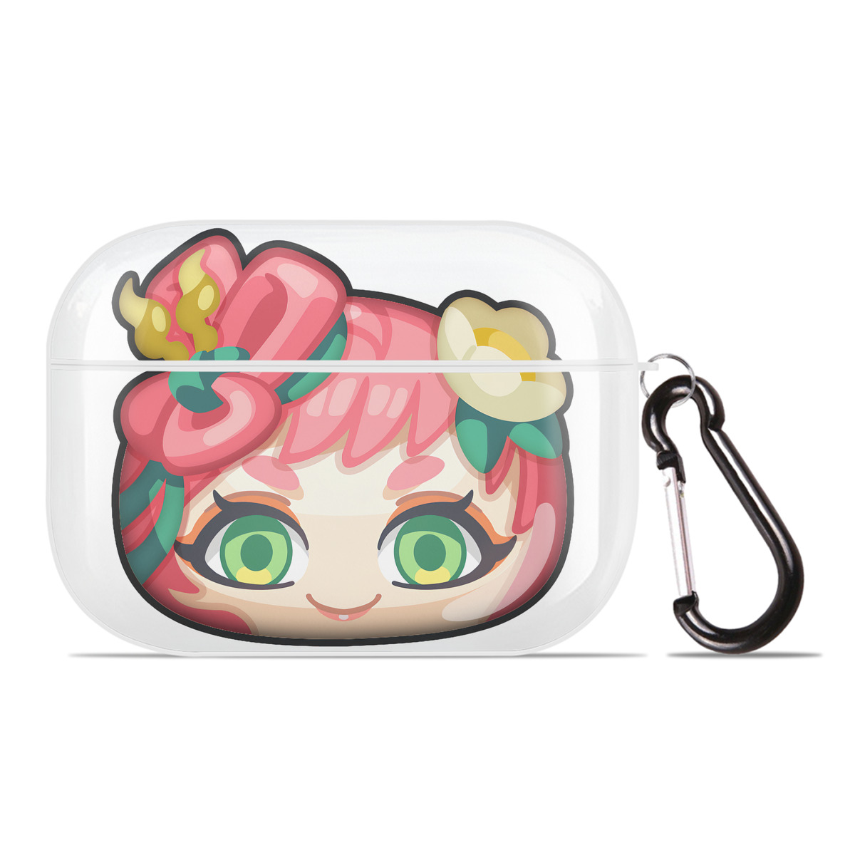 （画像用） 妖怪ウォッチ Yo-kai Watch 【AirPods Pro用】ハードシェル保護ケース 耐衝撃・防指紋・カラビナ付き商品仕様