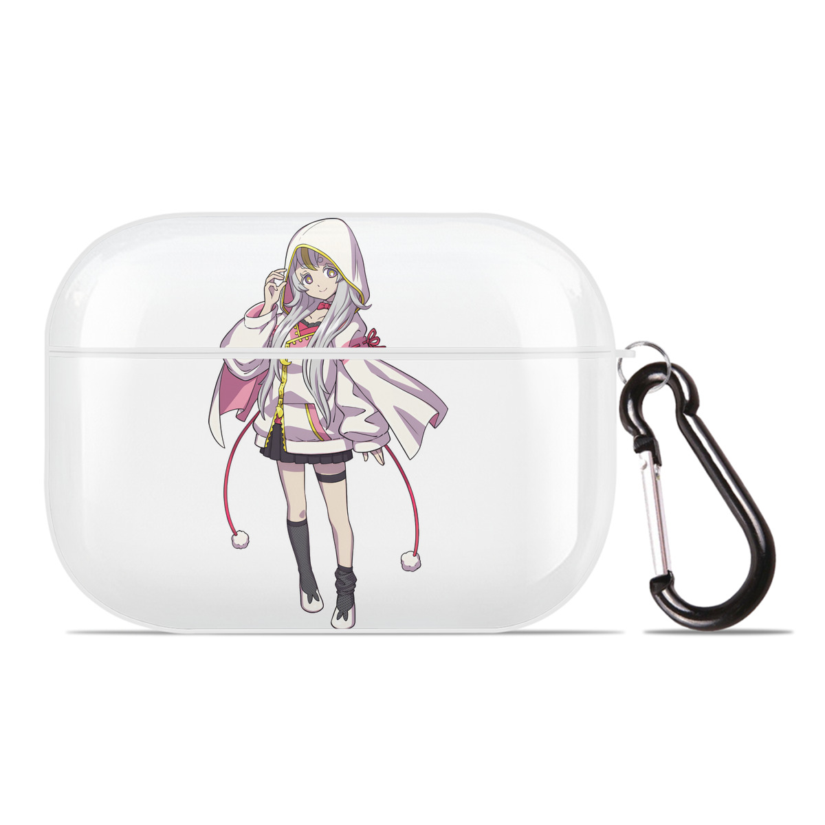 （画像用） 妖怪ウォッチ Yo-kai Watch 【AirPods Pro用】ハードシェル保護ケース 耐衝撃・防指紋・カラビナ付き商品仕様