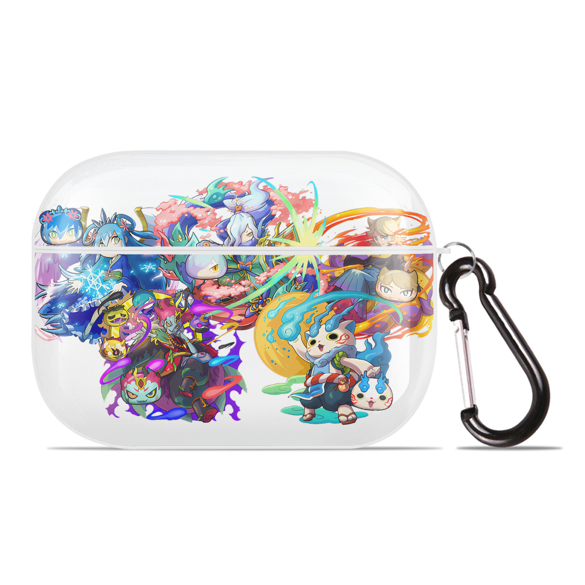 （画像用） 妖怪ウォッチ Yo-kai Watch 【AirPods Pro用】ハードシェル保護ケース 耐衝撃・防指紋・カラビナ付き商品仕様