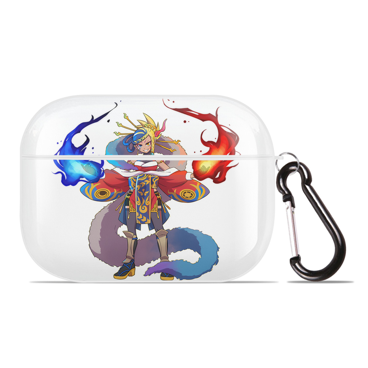 （画像用） 妖怪ウォッチ Yo-kai Watch 【AirPods Pro用】ハードシェル保護ケース 耐衝撃・防指紋・カラビナ付き商品仕様