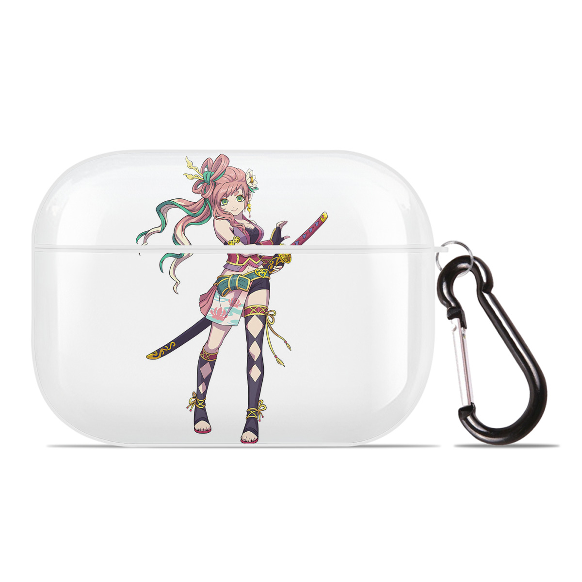 （画像用） 妖怪ウォッチ Yo-kai Watch 【AirPods Pro用】ハードシェル保護ケース 耐衝撃・防指紋・カラビナ付き商品仕様