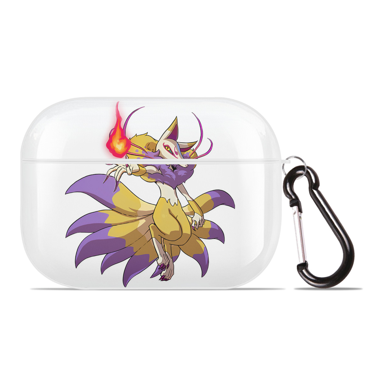 （画像用） 妖怪ウォッチ Yo-kai Watch 【AirPods Pro用】ハードシェル保護ケース 耐衝撃・防指紋・カラビナ付き商品仕様