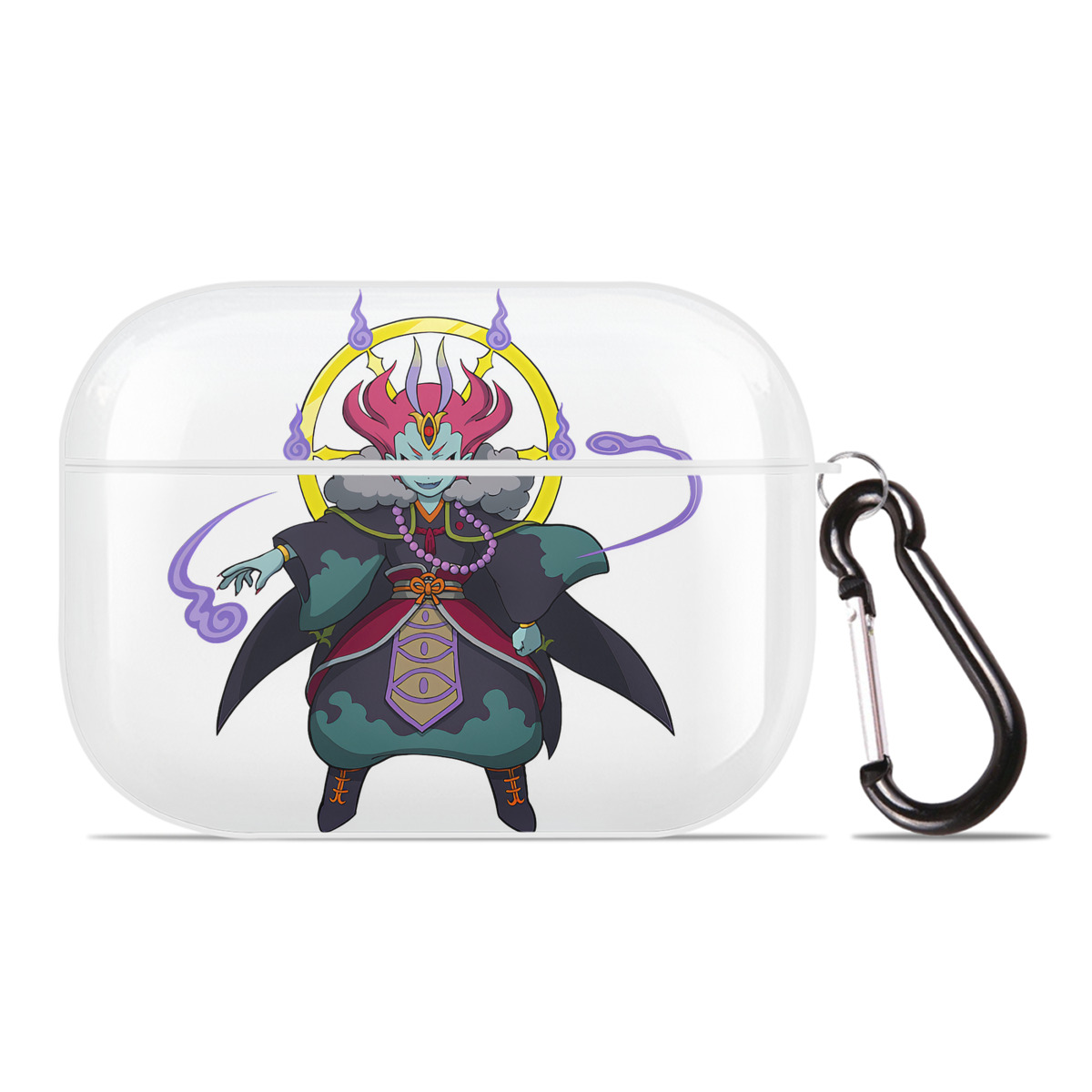 （画像用） 妖怪ウォッチ Yo-kai Watch 【AirPods Pro用】ハードシェル保護ケース 耐衝撃・防指紋・カラビナ付き商品仕様
