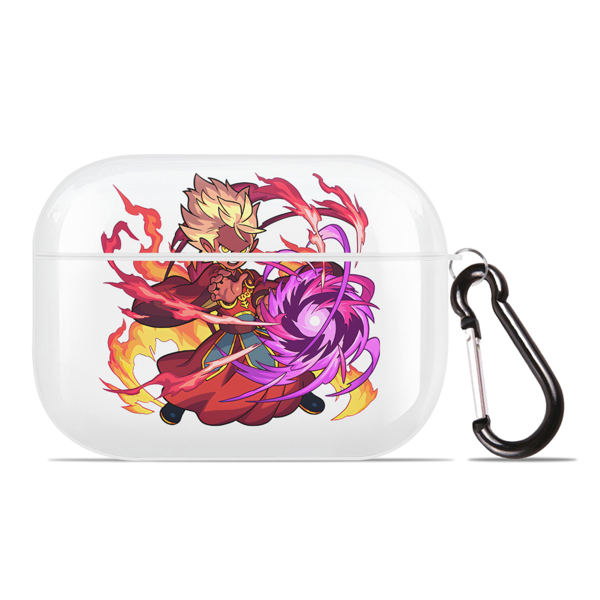 （画像用） 妖怪ウォッチ Yo-kai Watch 【AirPods Pro用】ハードシェル保護ケース 耐衝撃・防指紋・カラビナ付き商品仕様