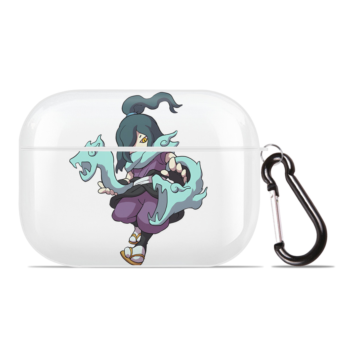 （画像用） 妖怪ウォッチ Yo-kai Watch 【AirPods Pro用】ハードシェル保護ケース 耐衝撃・防指紋・カラビナ付き商品仕様