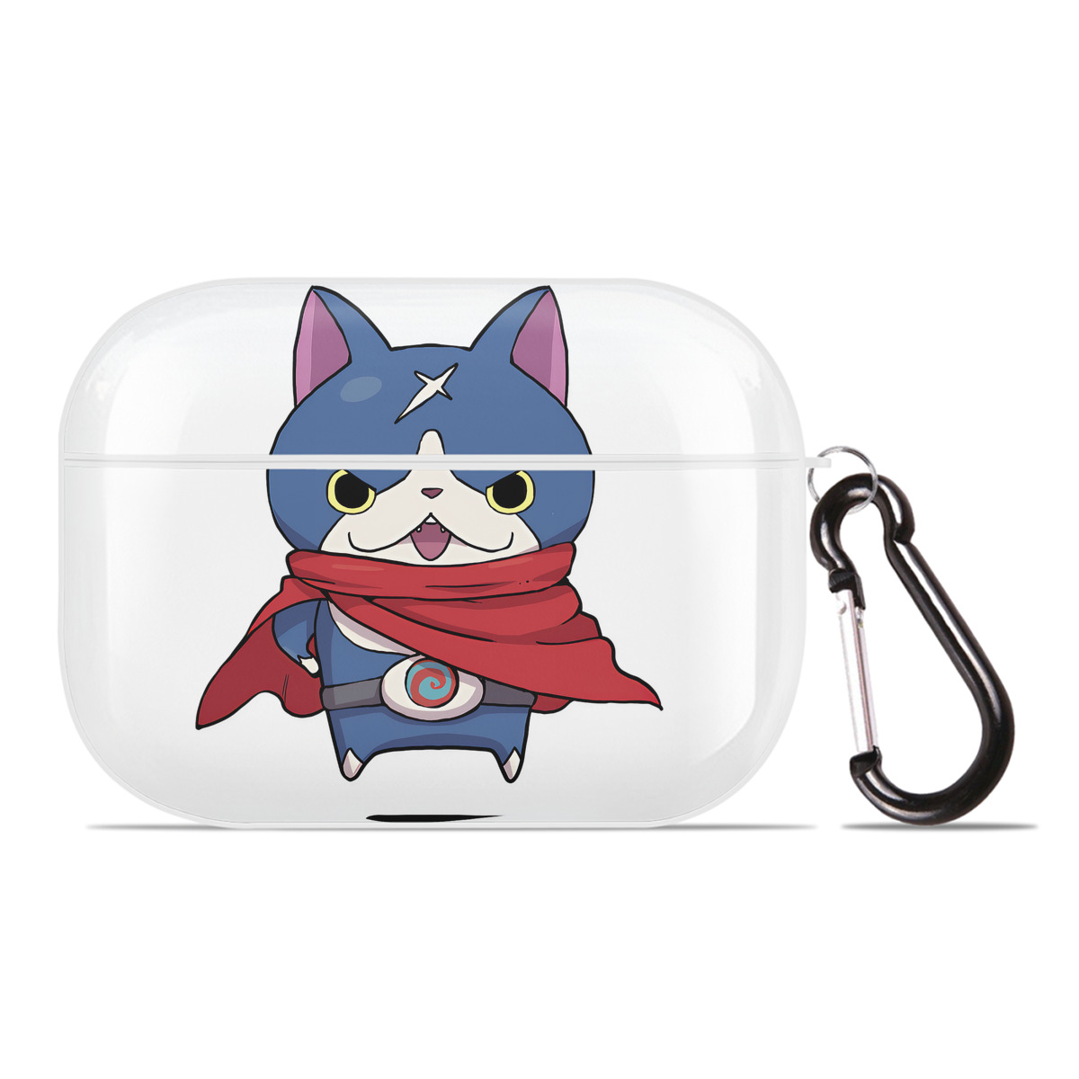 （画像用） 妖怪ウォッチ Yo-kai Watch 【AirPods Pro用】ハードシェル保護ケース 耐衝撃・防指紋・カラビナ付き商品仕様
