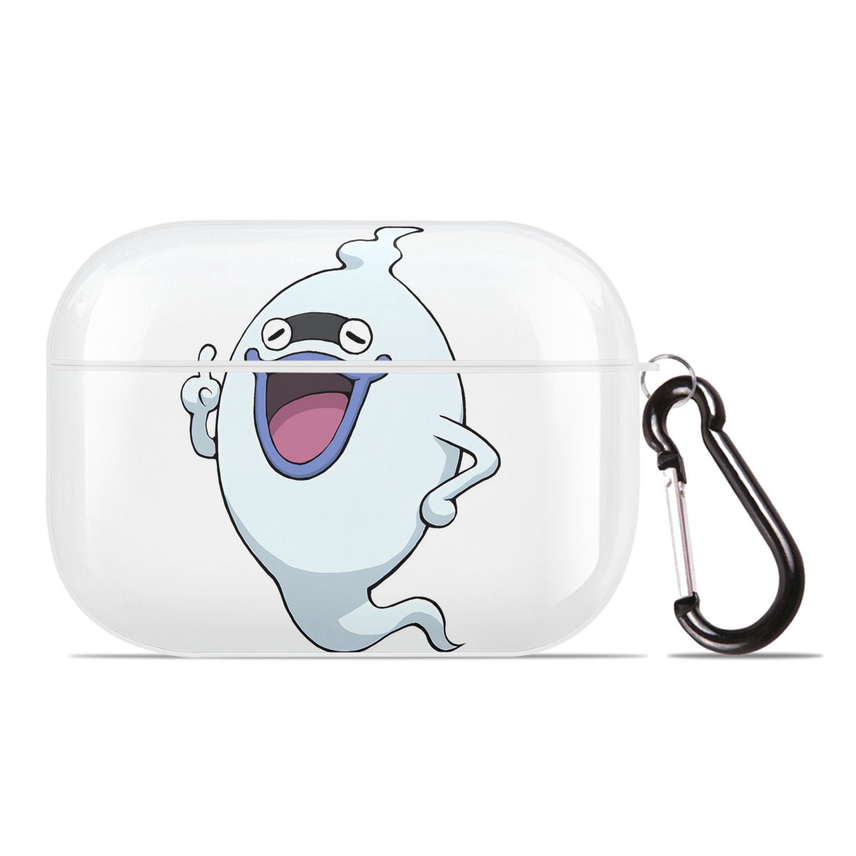 （画像用） 妖怪ウォッチ Yo-kai Watch 【AirPods Pro用】ハードシェル保護ケース 耐衝撃・防指紋・カラビナ付き商品仕様