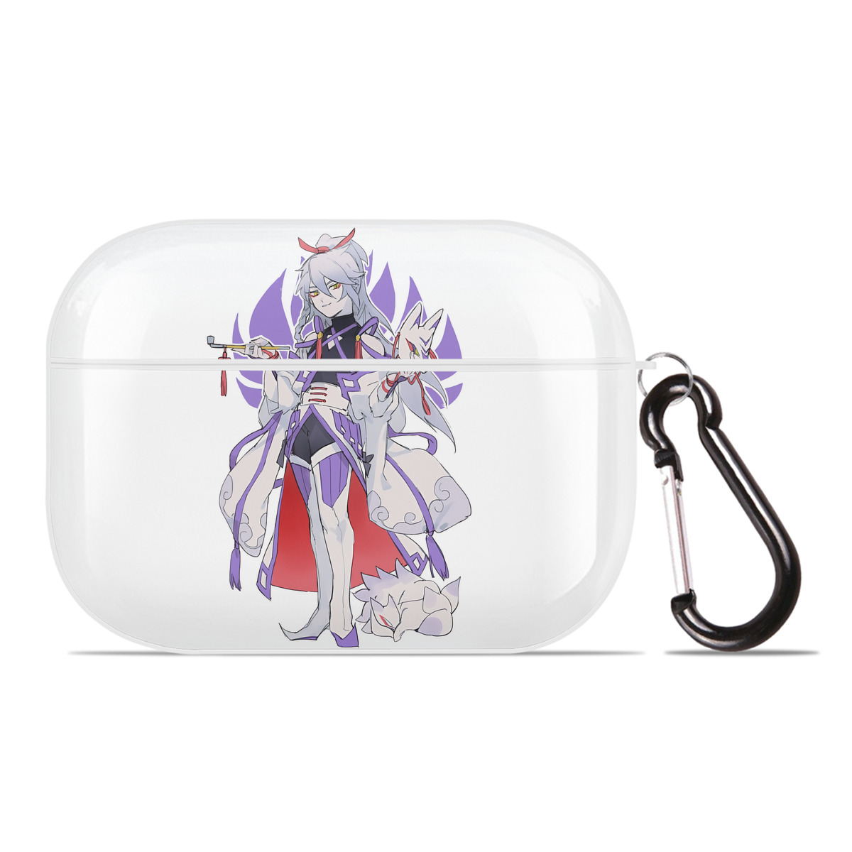 （画像用） 妖怪ウォッチ Yo-kai Watch 【AirPods Pro用】ハードシェル保護ケース 耐衝撃・防指紋・カラビナ付き商品仕様